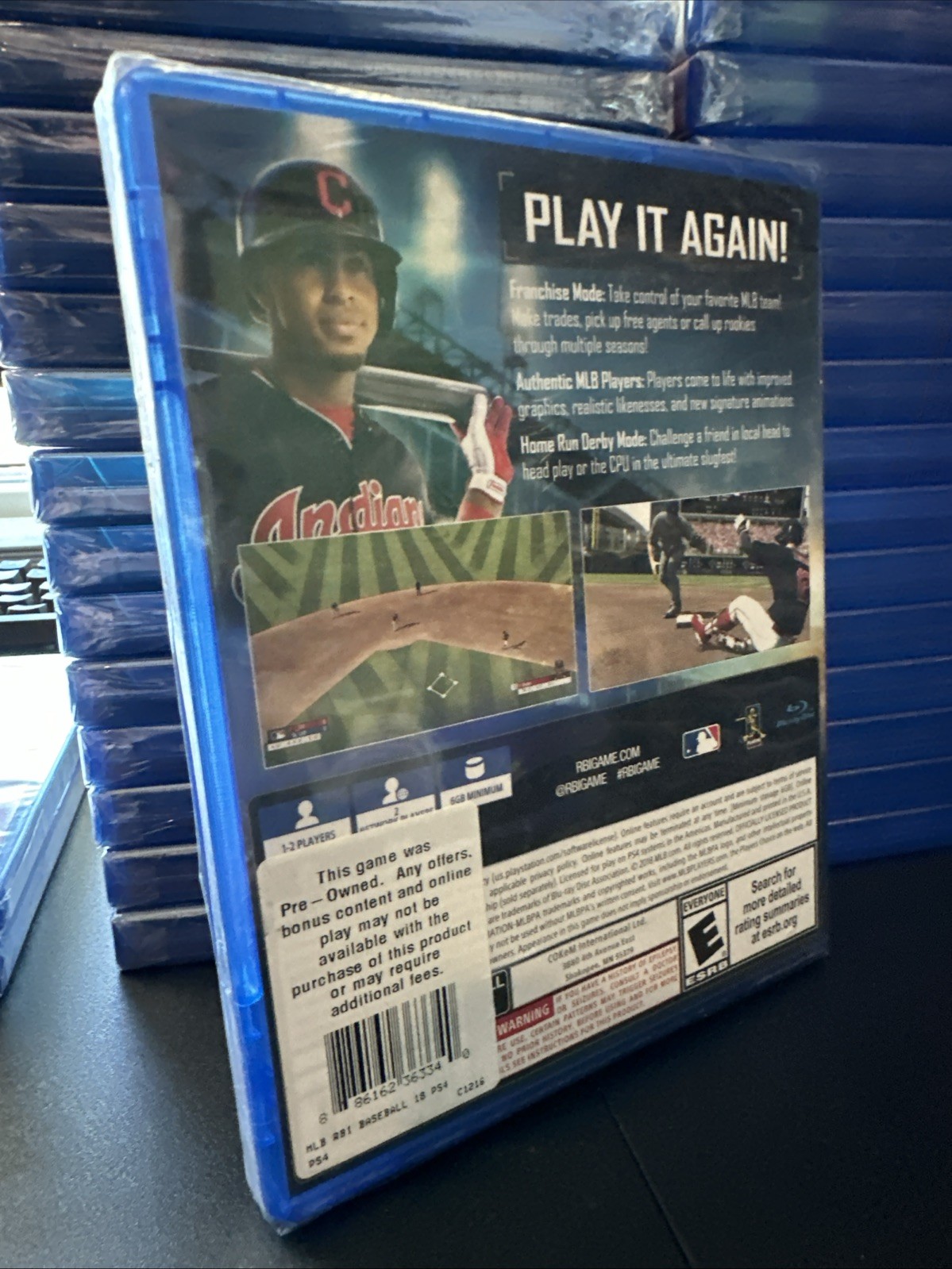 R.B.I. RBI Baseball 18 MLB PS4 PlayStation 4 2018 CIB Complete