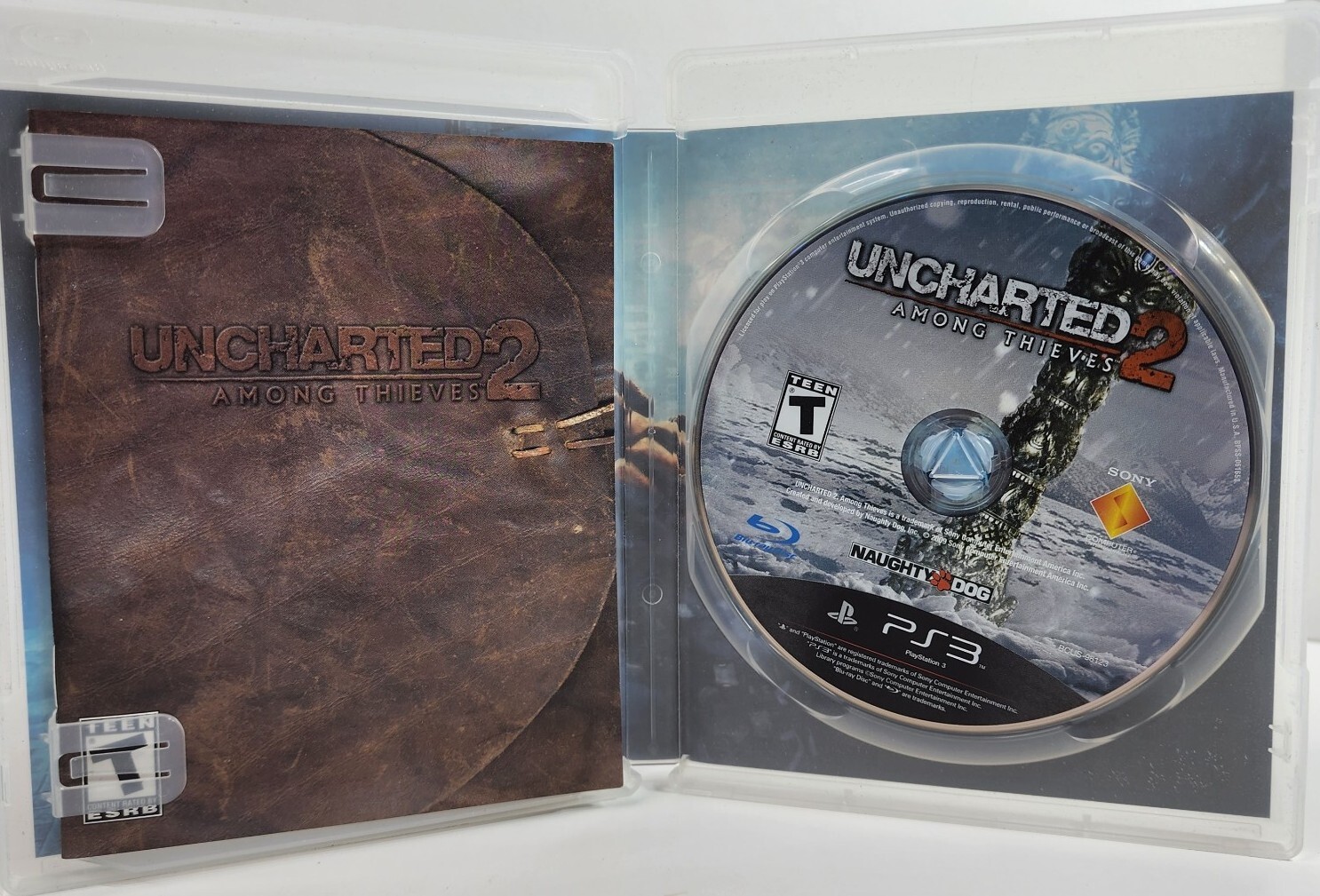 Uncharted 2: Among Thieves (Sony PlayStation 3, 2009) – Manual Included