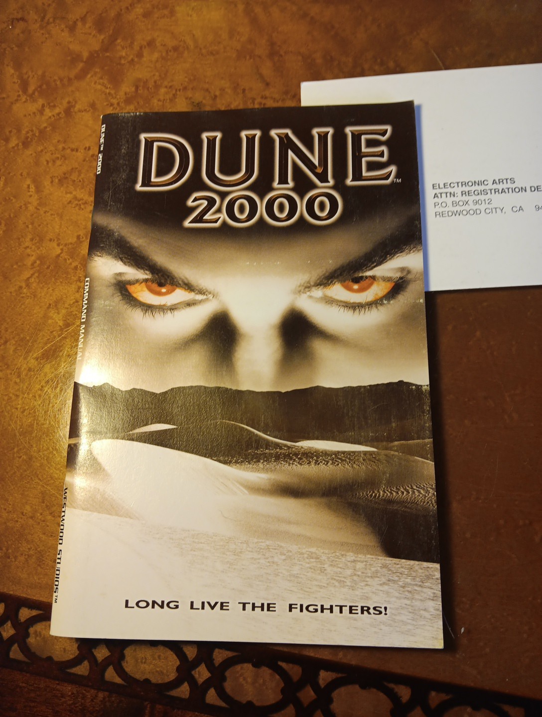 Dune 2000 Long Live The Fighters Big Box 1998 PC Game w/Manual Box and Disc Cib