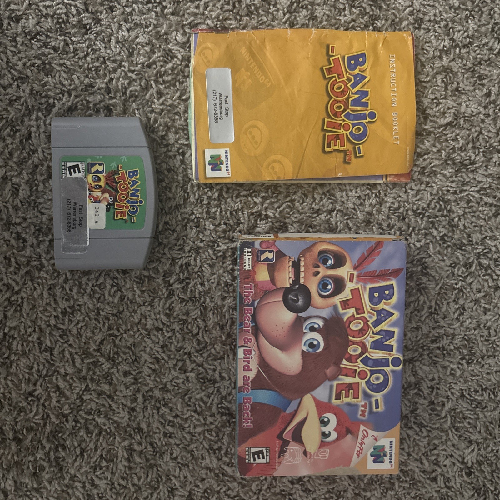 Banjo-Tooie, Cartridge in Box With Game (Nintendo 64)