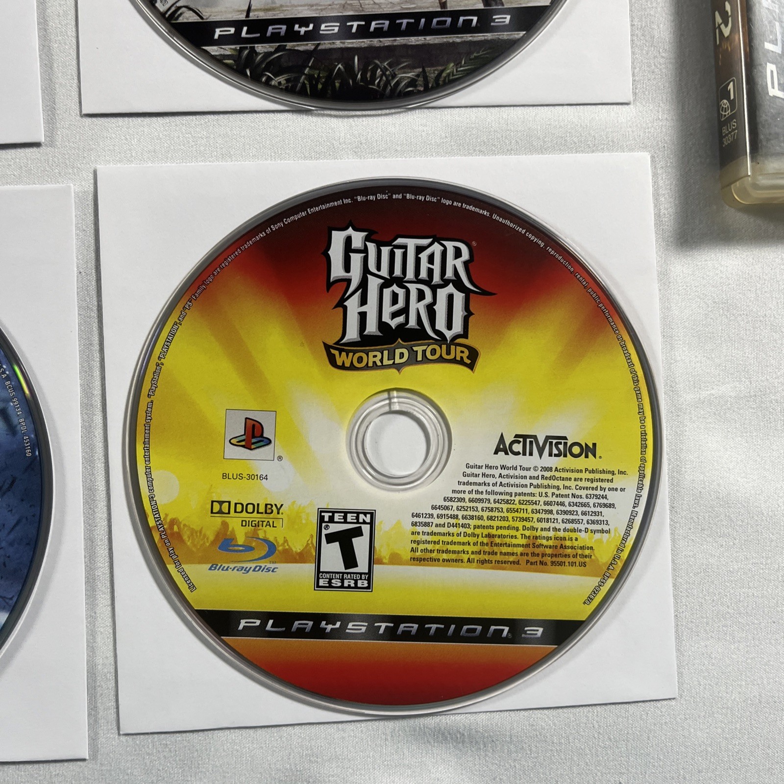 PlayStation 3 Game Lot of 10 PS3 Disc Only Various Titles Tested Working Clean