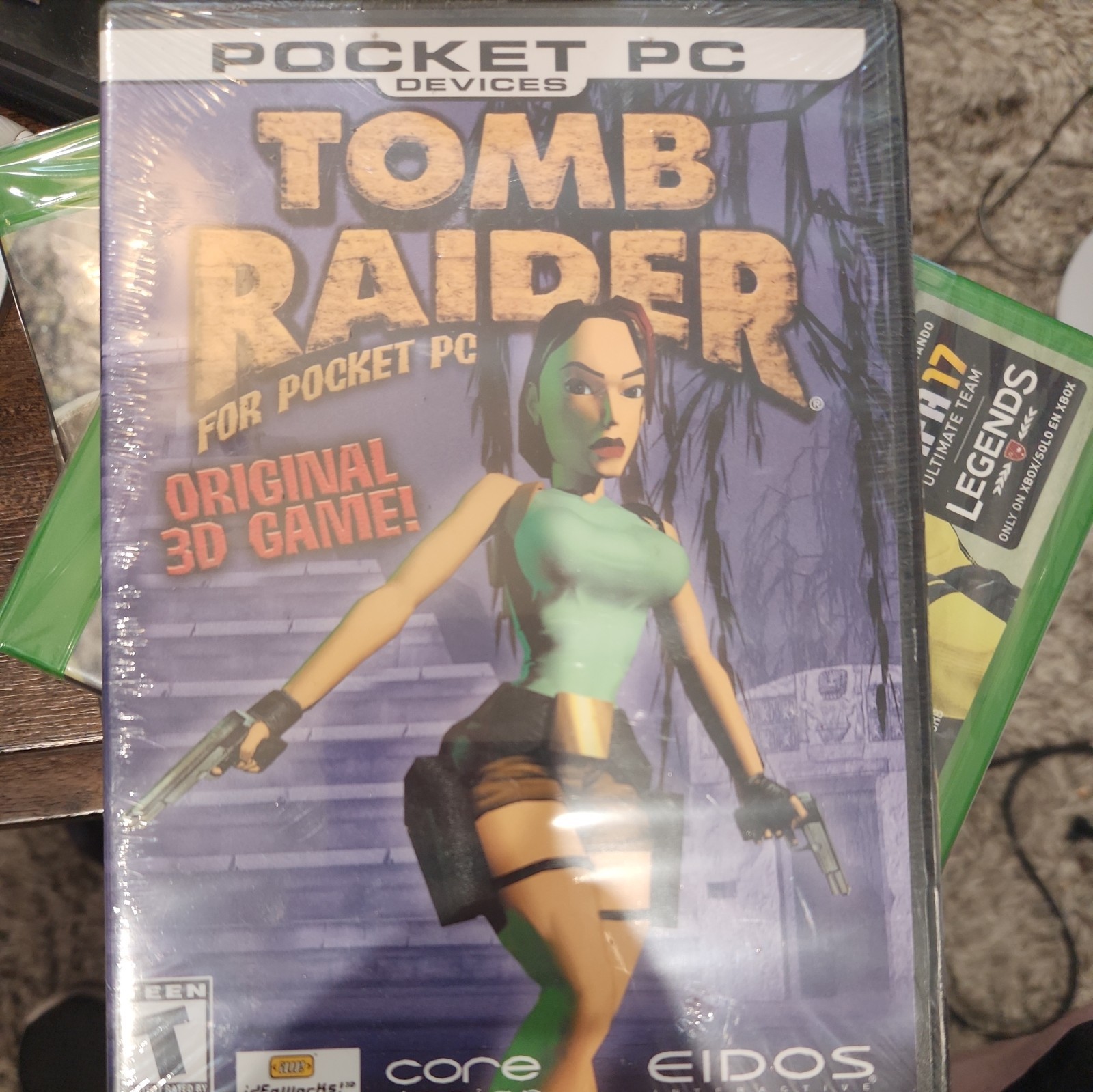 Video Game Pocket PC Tomb Raider Original 3D Game NEW SEALED