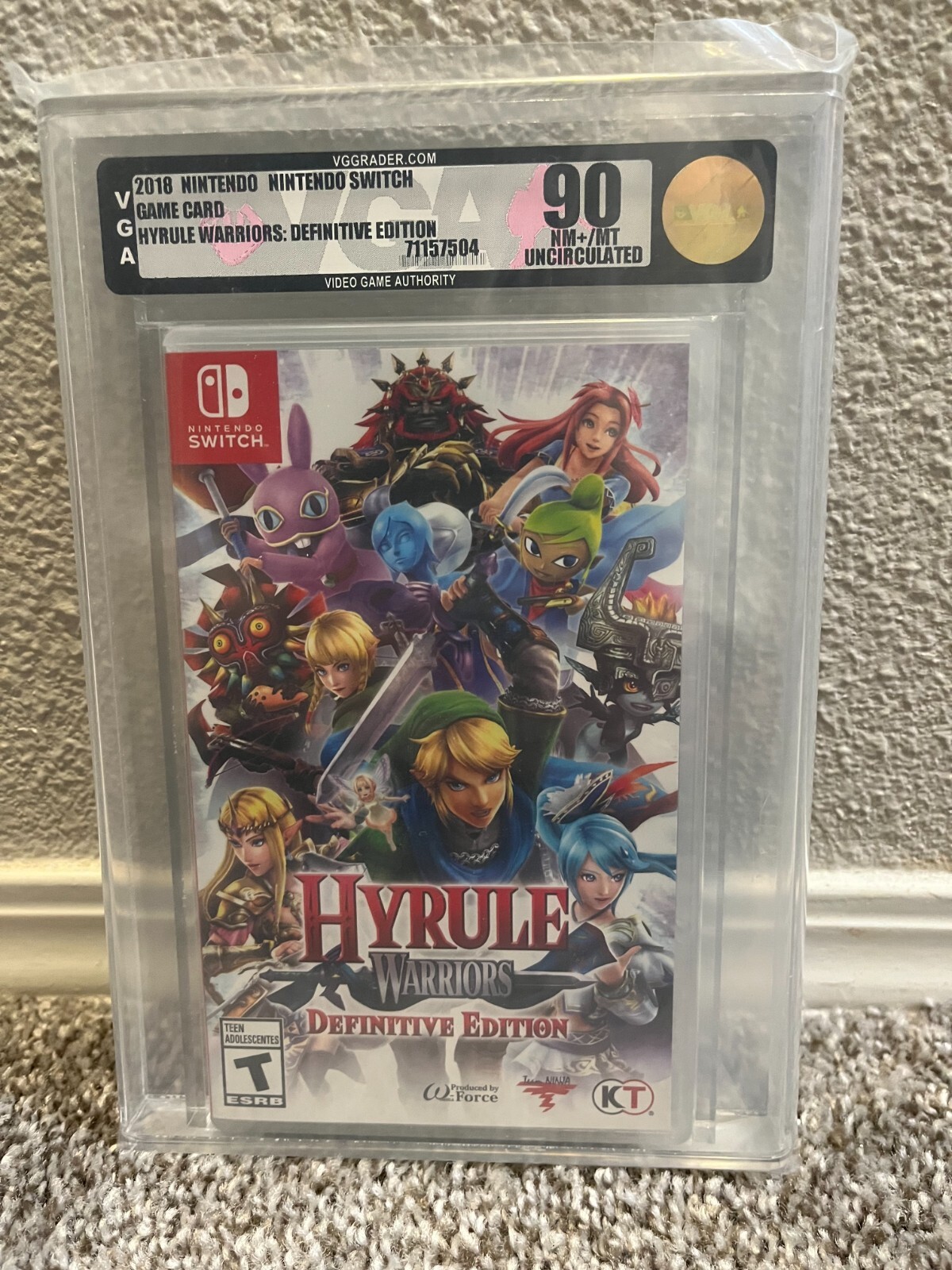 Hyrule Warriors: Definitive Edition VGA Graded 90 NM+ Mint First Print Rare