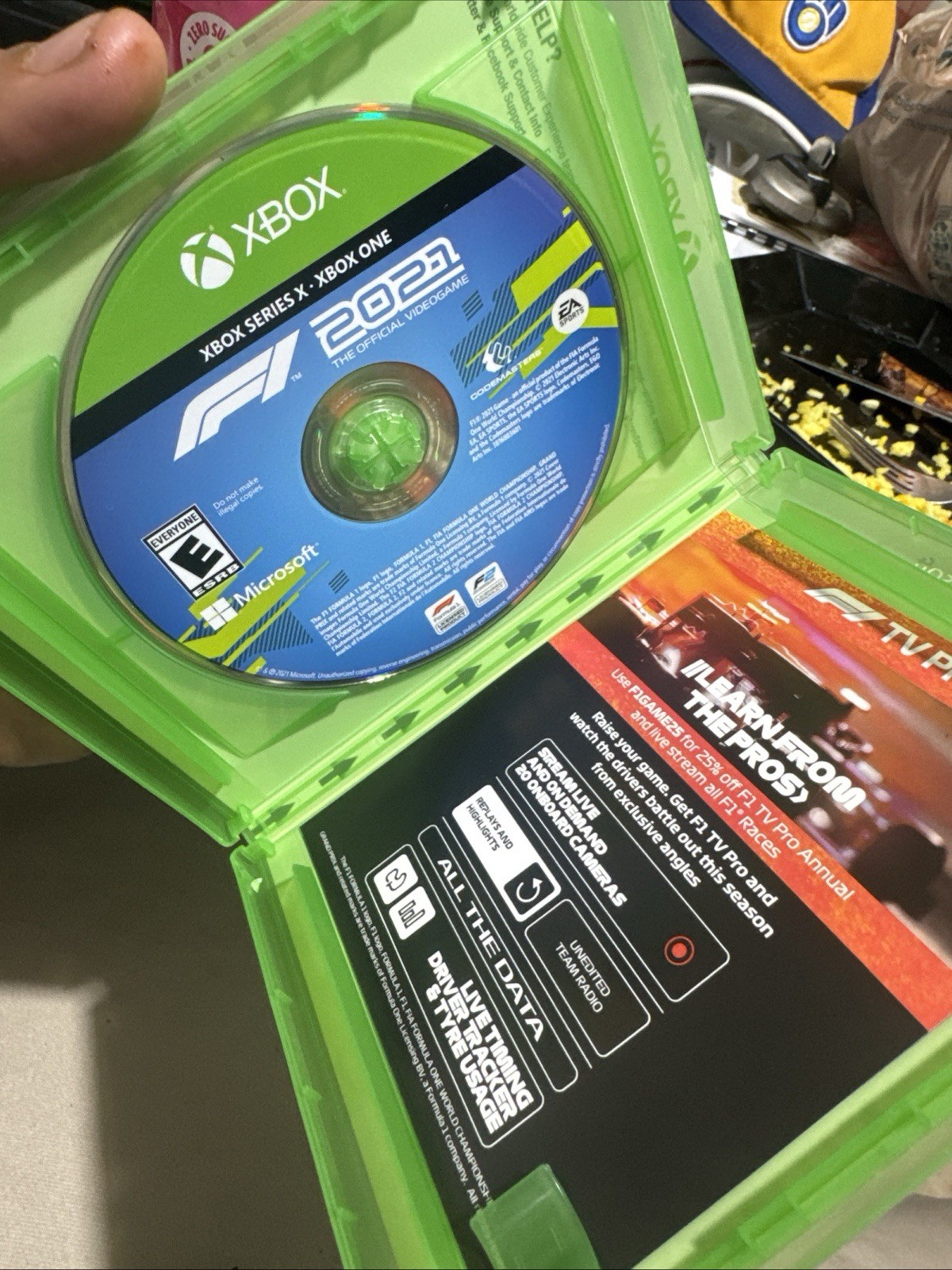 F1 2021 Racing (Microsoft Xbox One/Microsoft Series X, 2021) CIB+ Complete