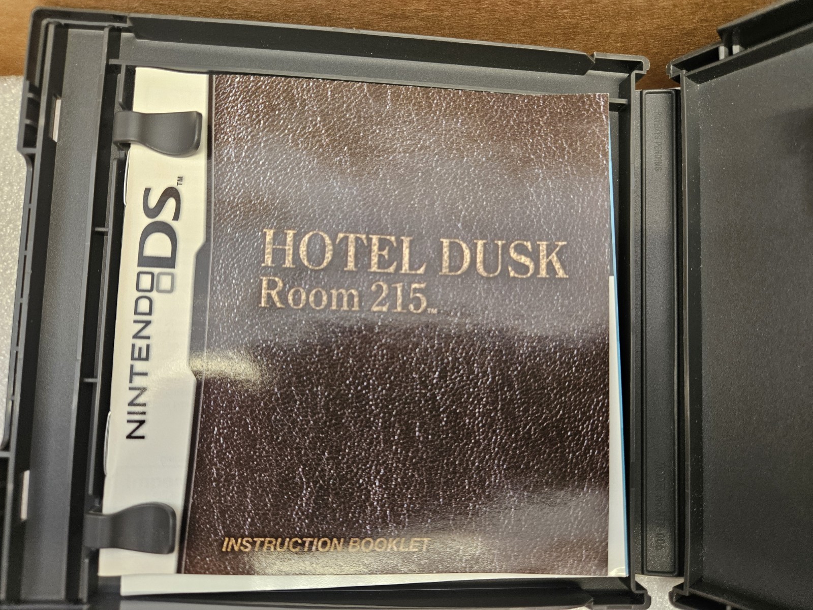 Hotel Dusk: Room 215 – Nintendo DS Game With Case And Manual