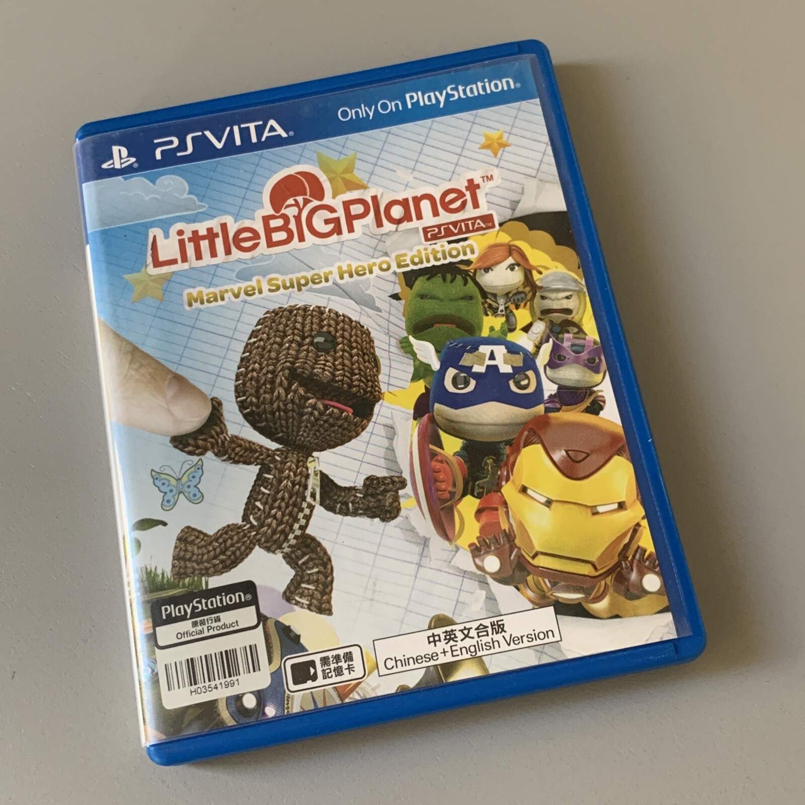 Little Big Planet Marvel Super Hero Edition PS Vita Asian English Region Free