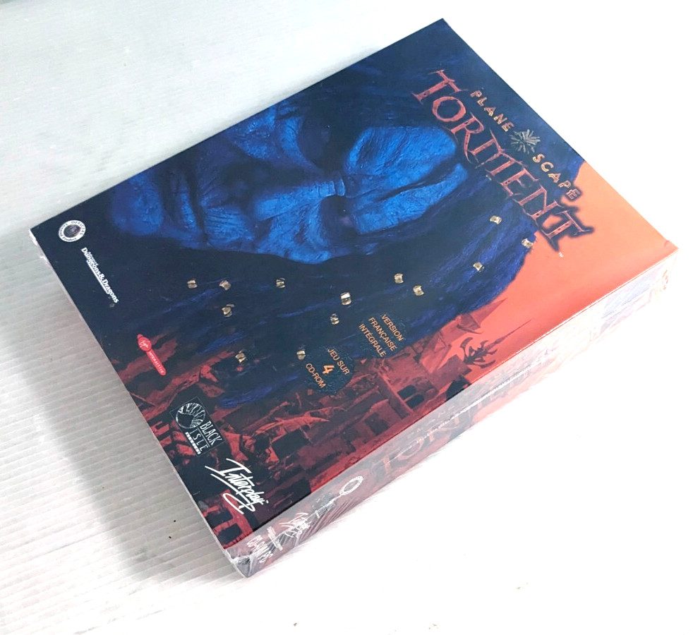Planescape Torment PC Big Box Windows 98 D&D RPG French Version Black Isle 2000