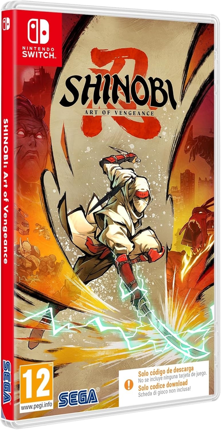 SHINOBI: ART OF VENGEANCE Juego Digital para consola Nintendo Switch PAL ES