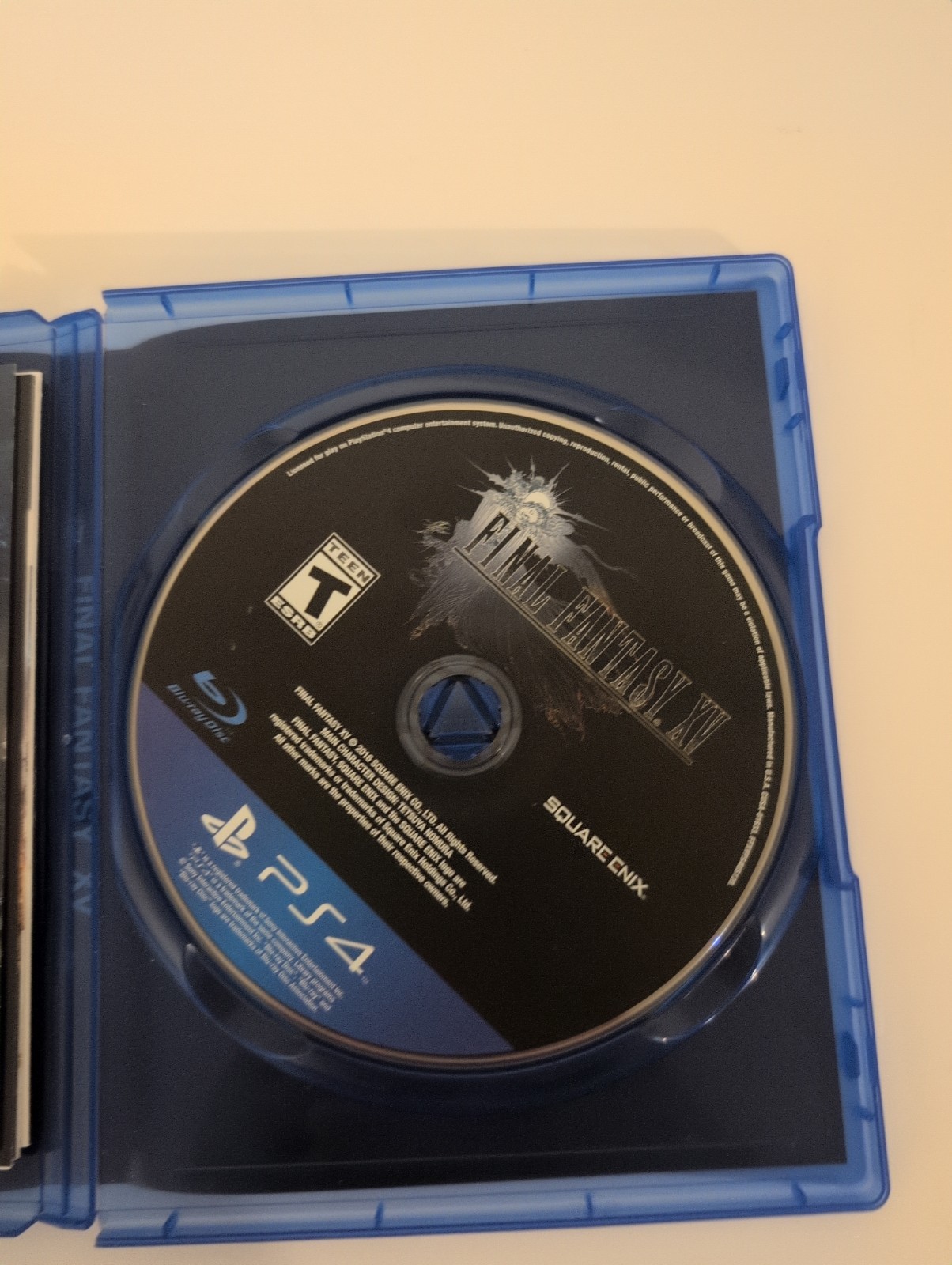 Square Enix Final Fantasy XV 15 Day One Edition PS4 Manual Included