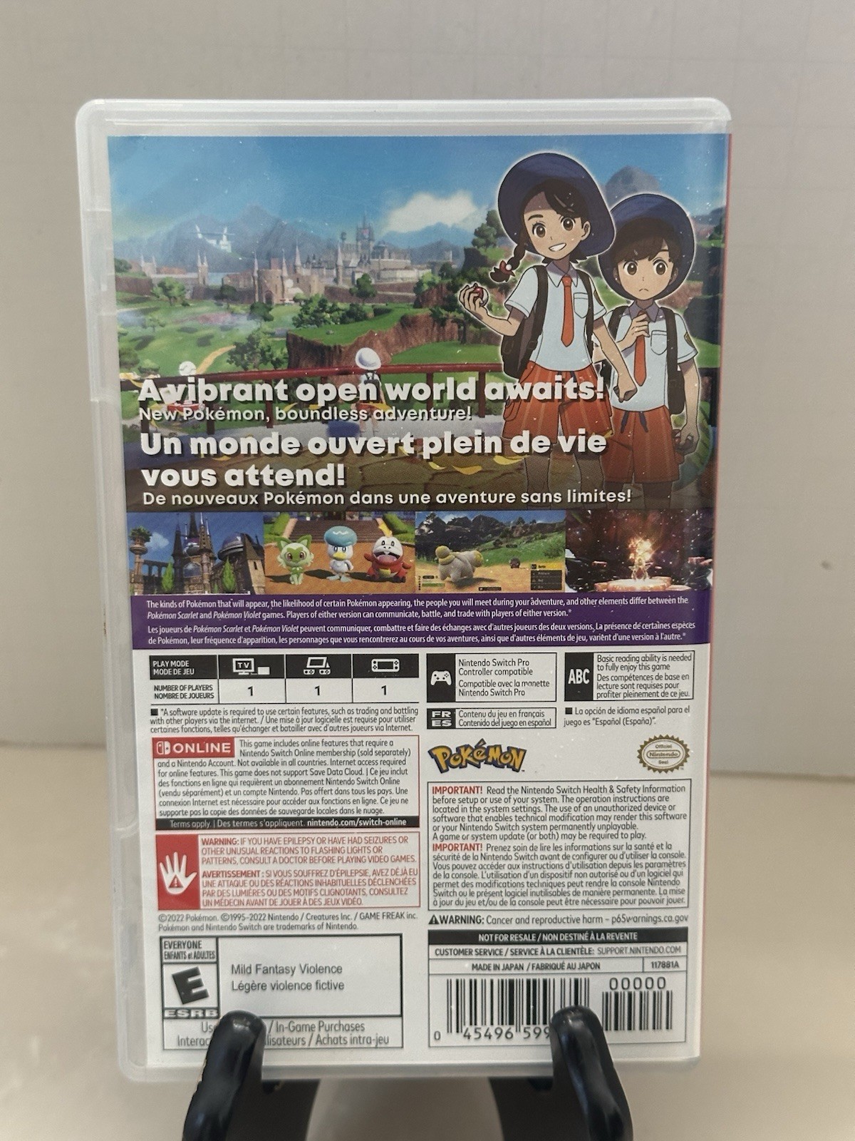 Pokemon Scarlet (Nintendo Switch, 2022)