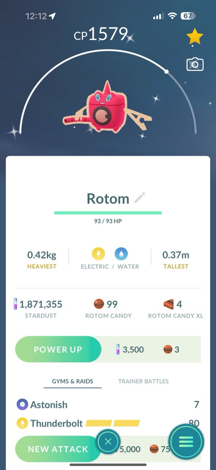 Pokémon GO Rotom In-Game Mobile Online Play Action Adventure Niantic