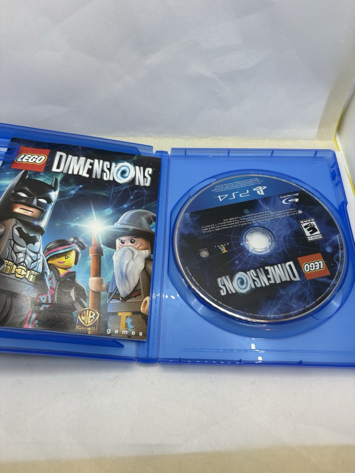 LEGO Dimensions PS4 Game Disc with Case & Manual – Read Description