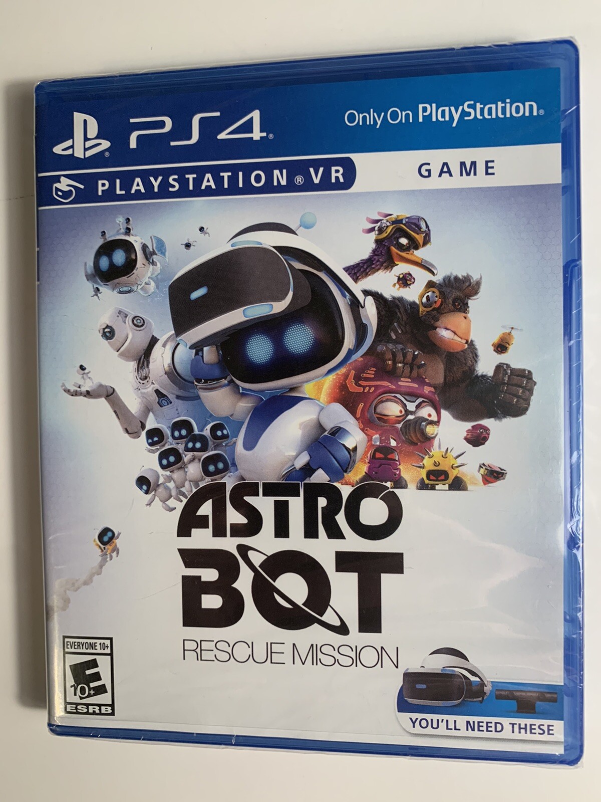 Astro Bot: Rescue Mission (PlayStation 4 PS4 VR, 2018) BRAND NEW FACTORY SEALED!
