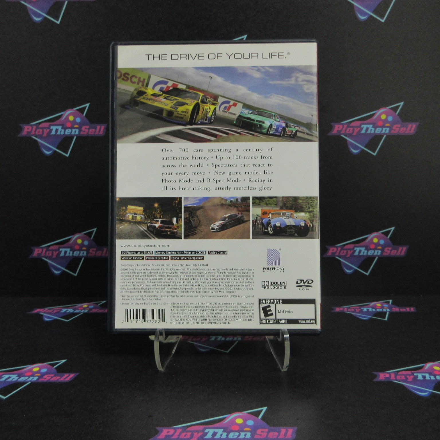 Refurbished Gran Turismo 4 PS2 PlayStation 2 GH + Reg Card Complete – Excelle..