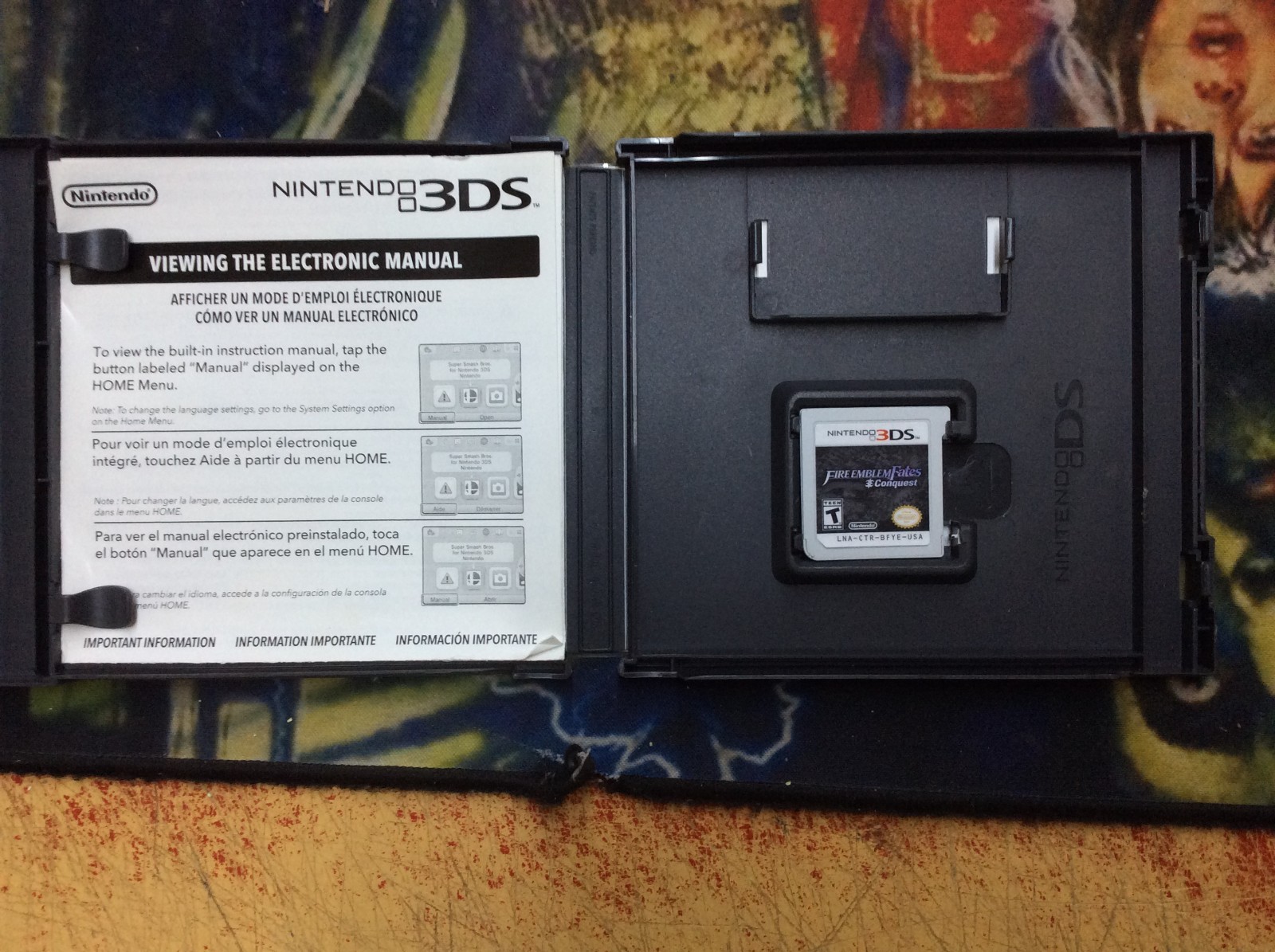 Fire Emblem Fates: Conquest Nintendo 3DS IN ORIGINAL CASE