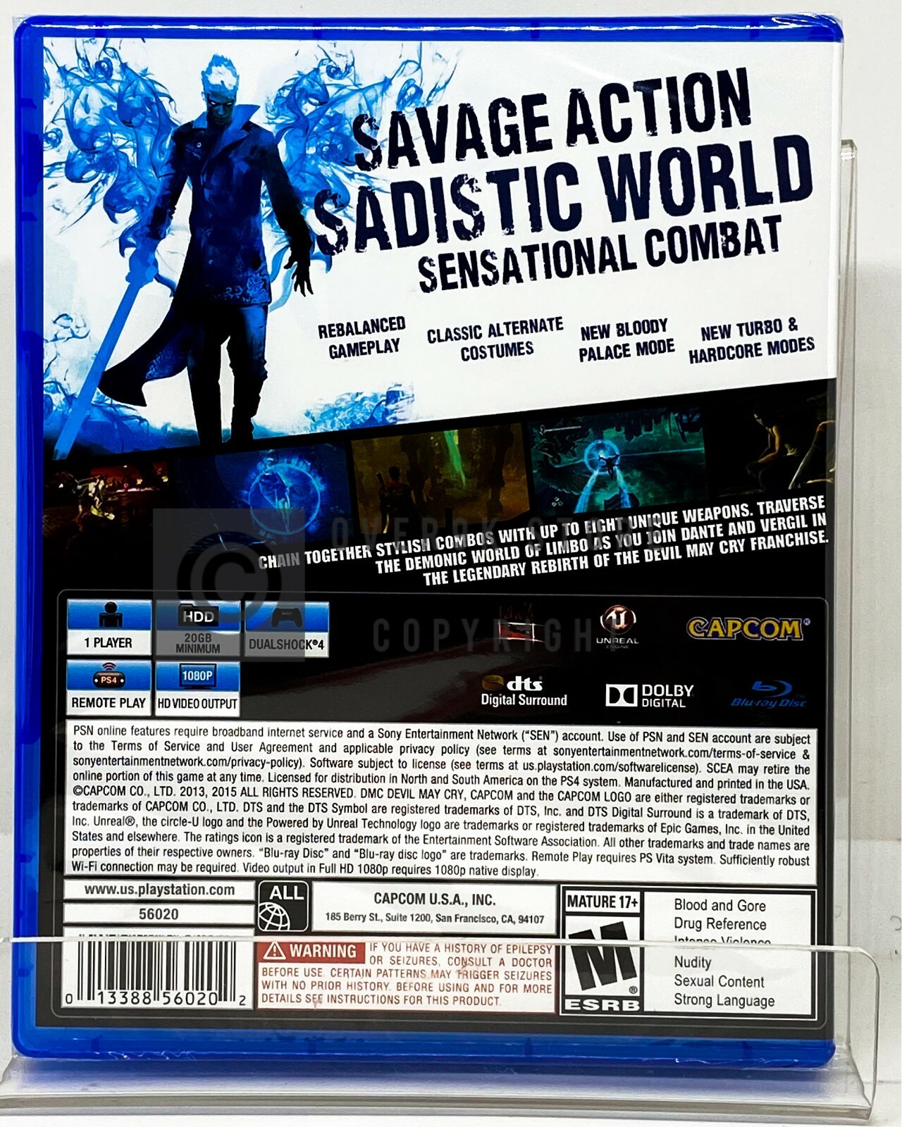 Devil May Cry Definitive Edition + Devil May Cry HD Collection – PS4 – New