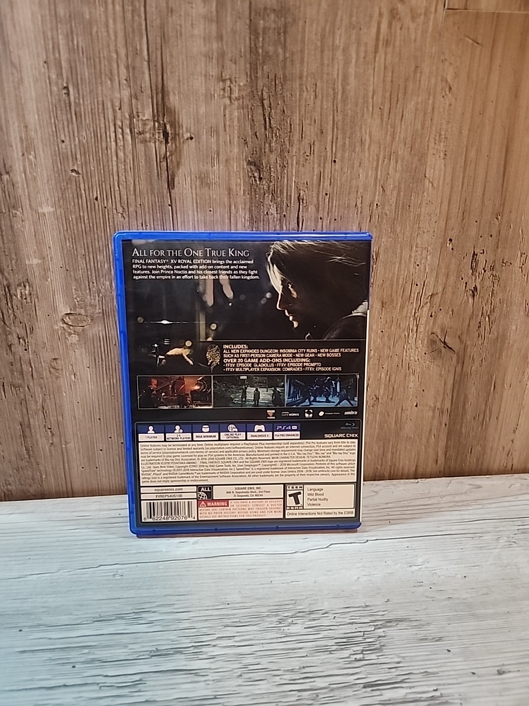 Final Fantasy XV Royal Edition for Playstation 4 PS4 (Tested – Clean Disc)