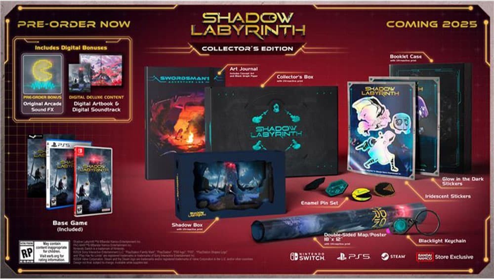 Shadow Labyrinth Collector’s Edition PS5 Collector’s Edition With Physical Disc