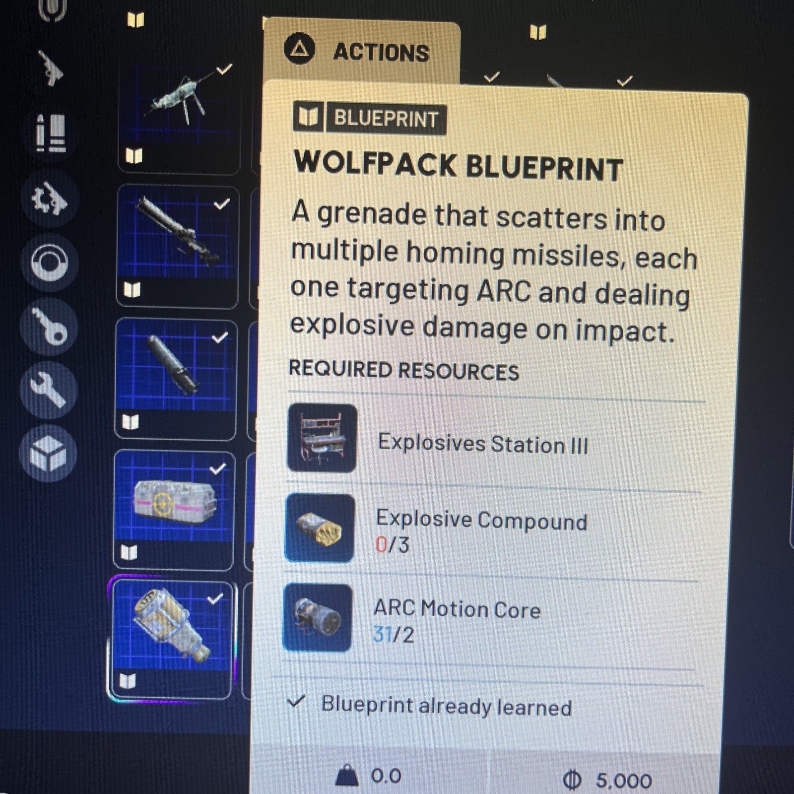 ARC Raiders|Wolfpack Blueprint ALL Platforms !!