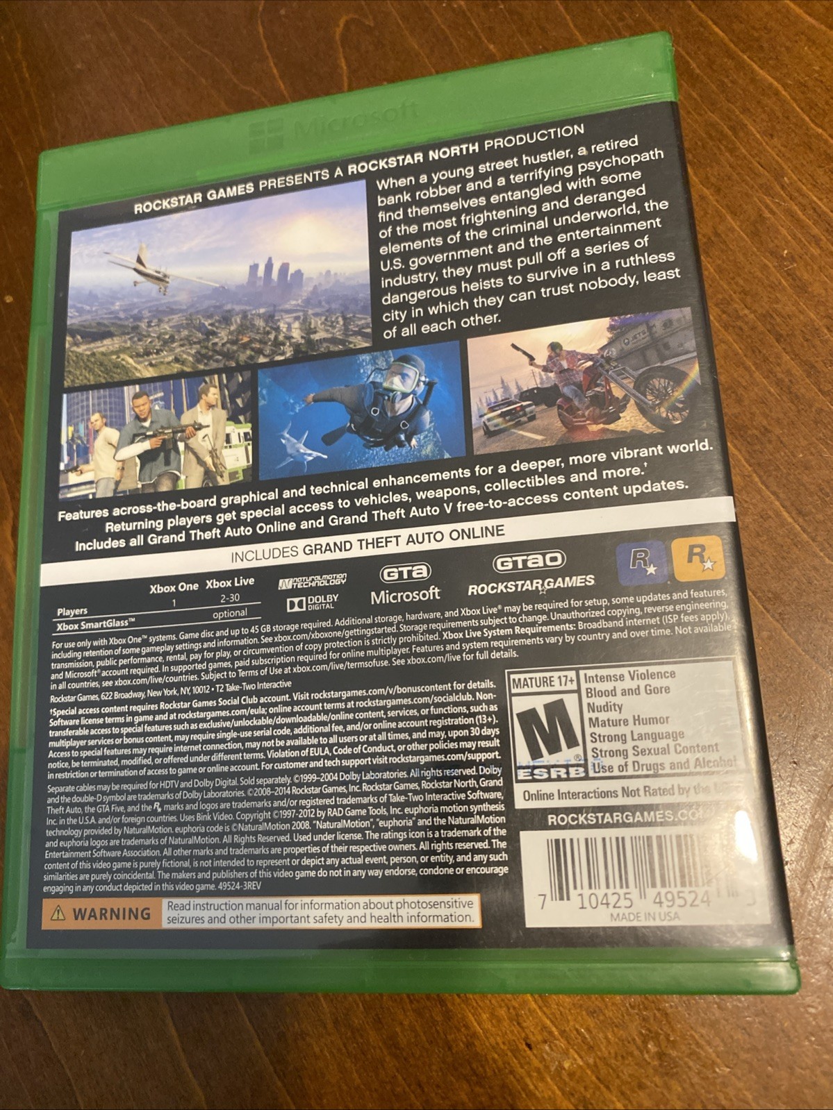 Grand Theft Auto V – Microsoft Xbox One