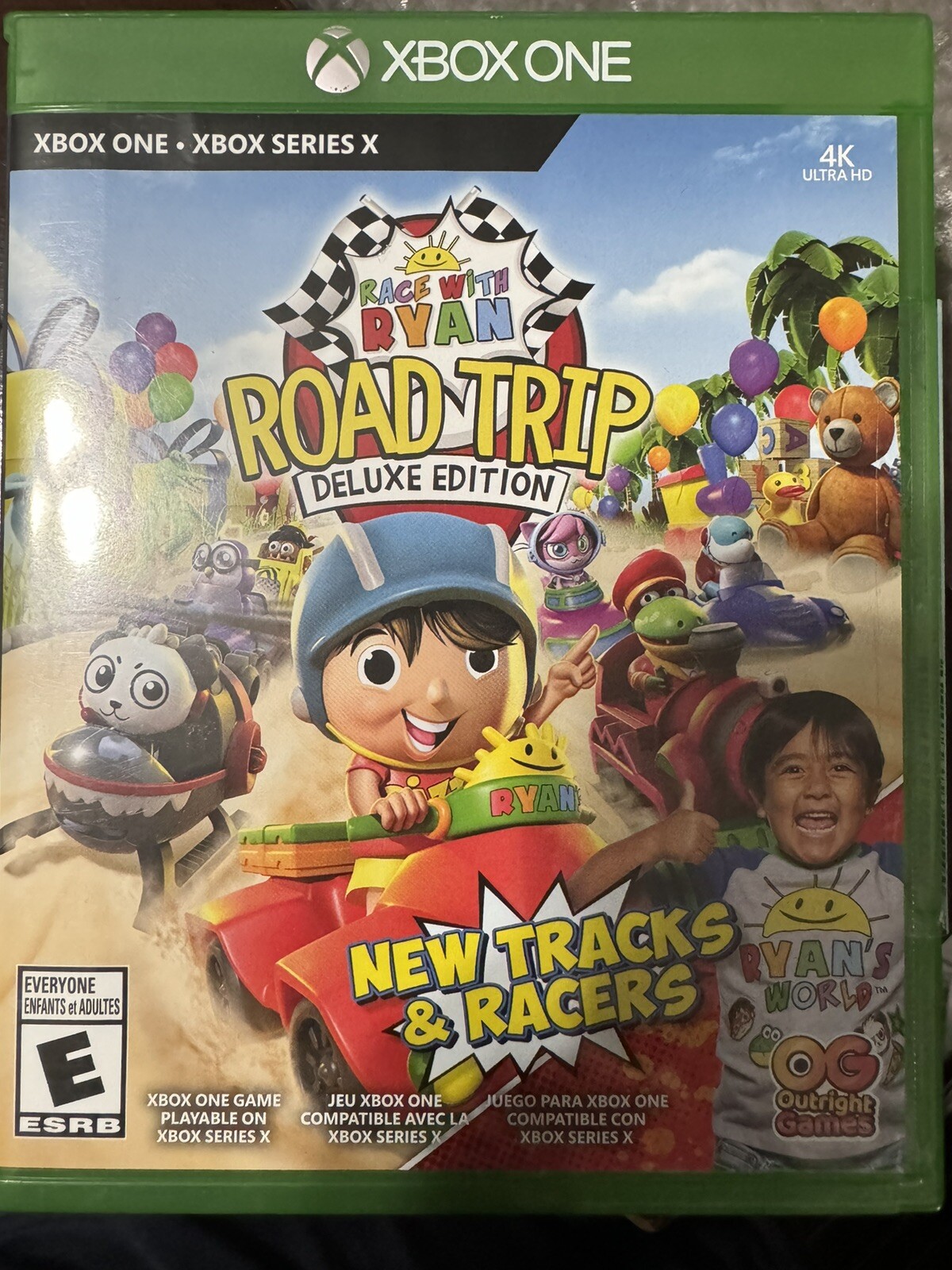 Race With Ryan Road Trip Deluxe XBOX One/Series X Game Excellent Condition