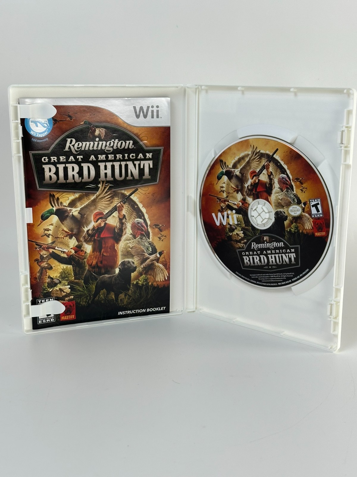 Remington Great American Bird Hunt Wii Complete Hunting Game Tested
