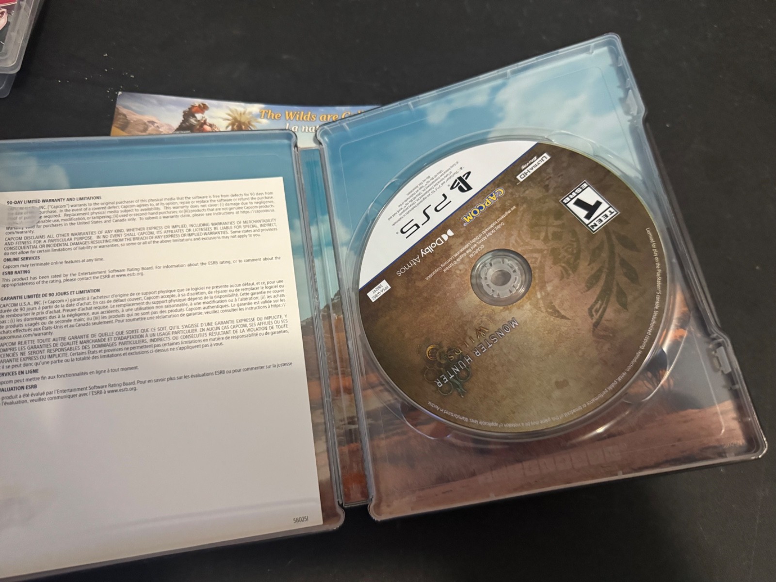 Monster Hunter Wilds Steel Book Edition – Sony PlayStation 5