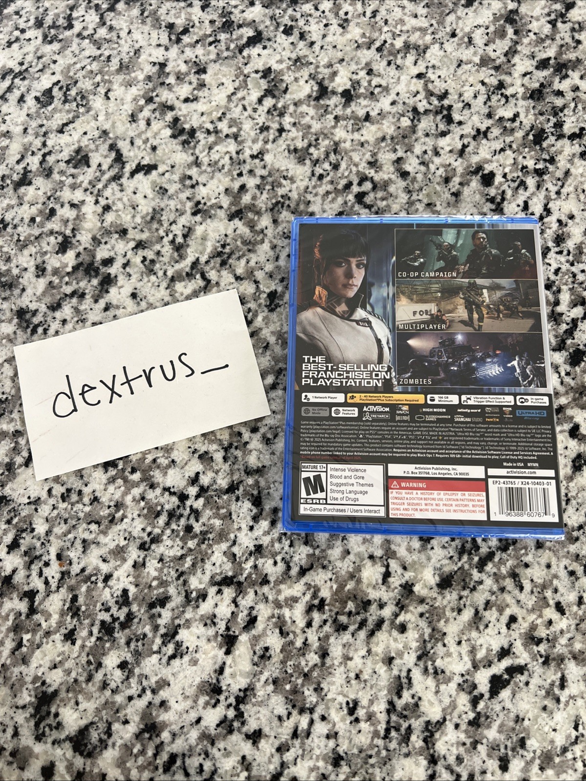 Call Of Duty Black Ops 7 for Playstation 5 [New Video Game] Playstation 5