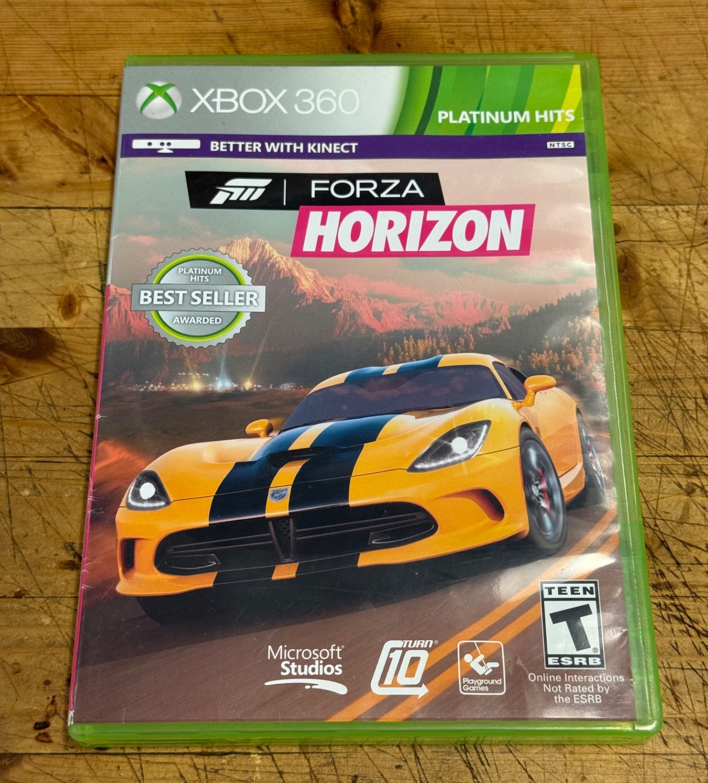 Forza Horizon Microsoft Xbox 360 Testing & Working, No Manual