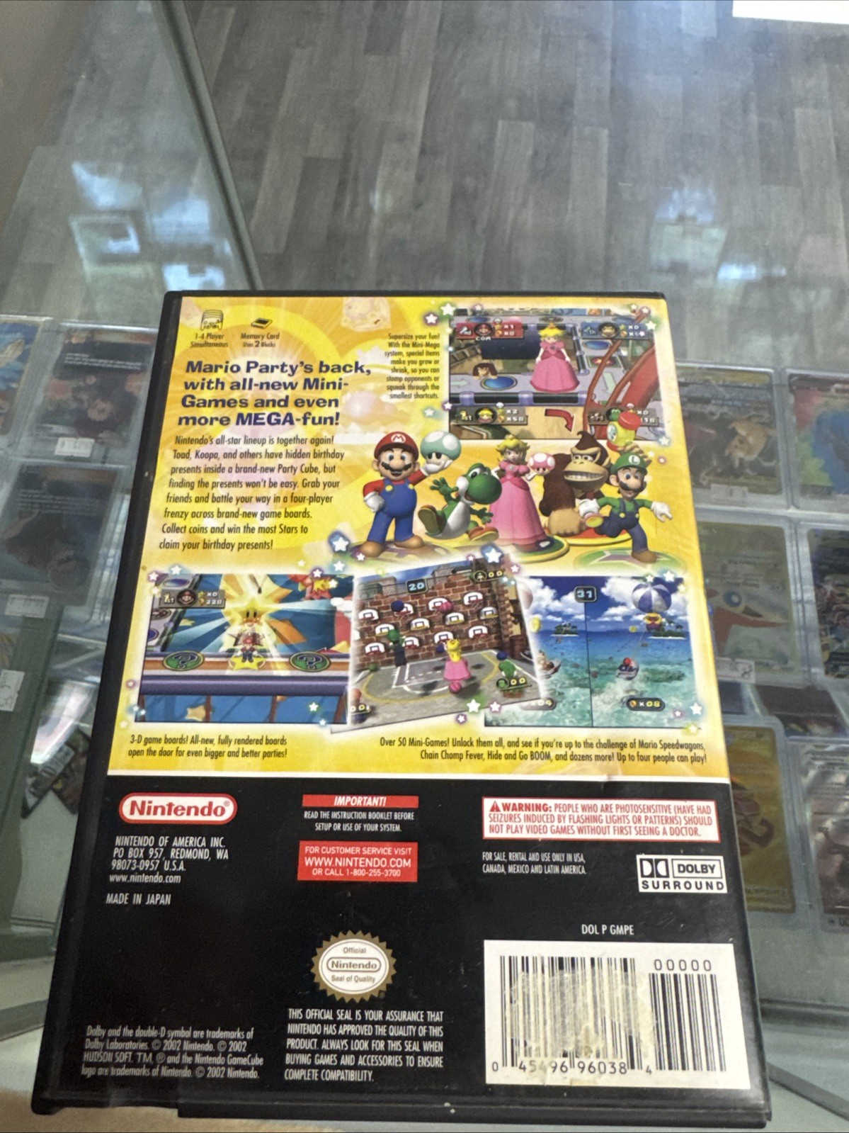 Mario Party 4 (Nintendo GameCube, 2002) CIB