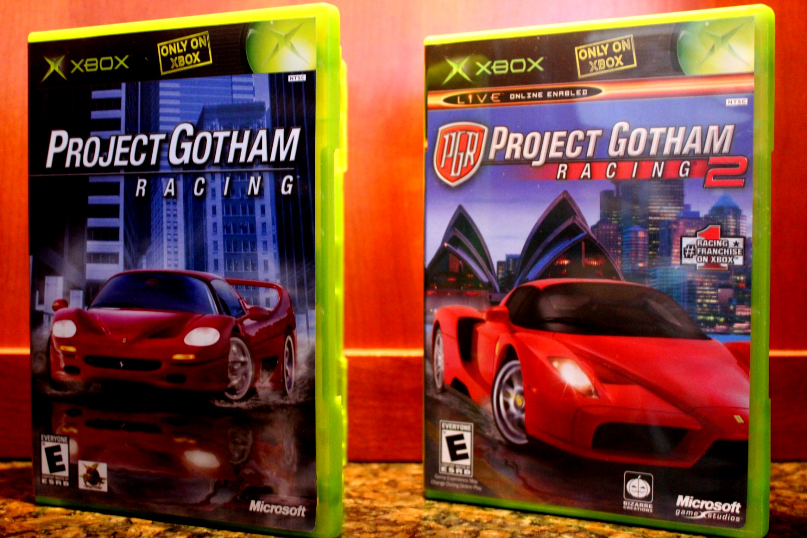 Project Gotham Racing 1 & 2 (Microsoft Xbox) CIB COMPLETE W/Manuals “TESTED”