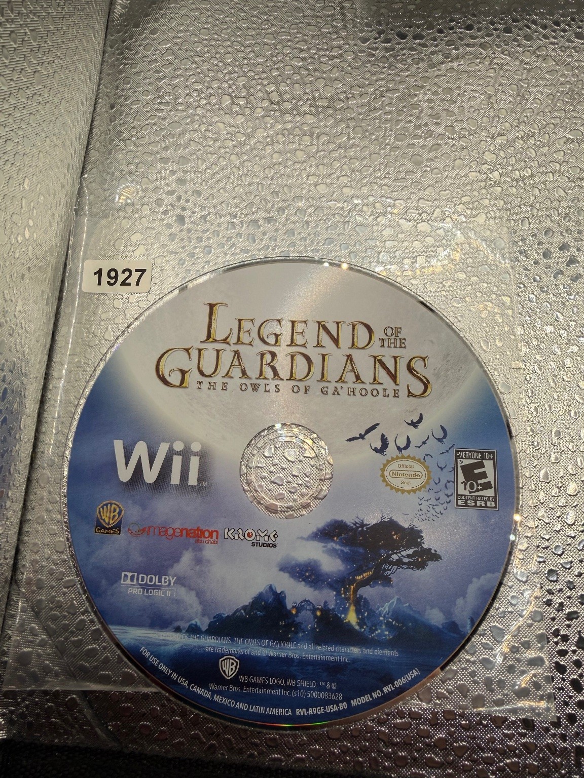Legend of the Guardians The Owls of Ga’Hoole Wii Video Game Adventure