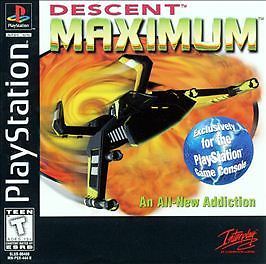Descent Maximum (Sony PlayStation 1, 1997) Complete PS1