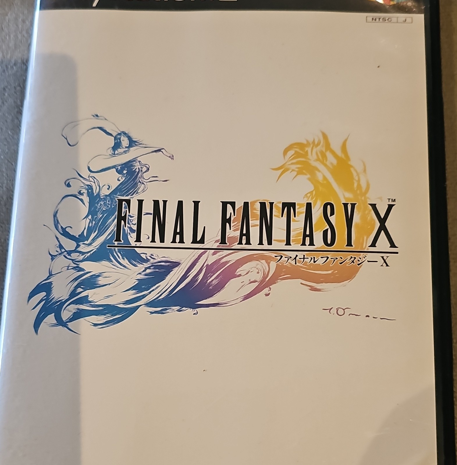 Squaresoft Final Fantasy X PS2 Role Playing NTSC-J Manual DVD-ROM Dolby Digital