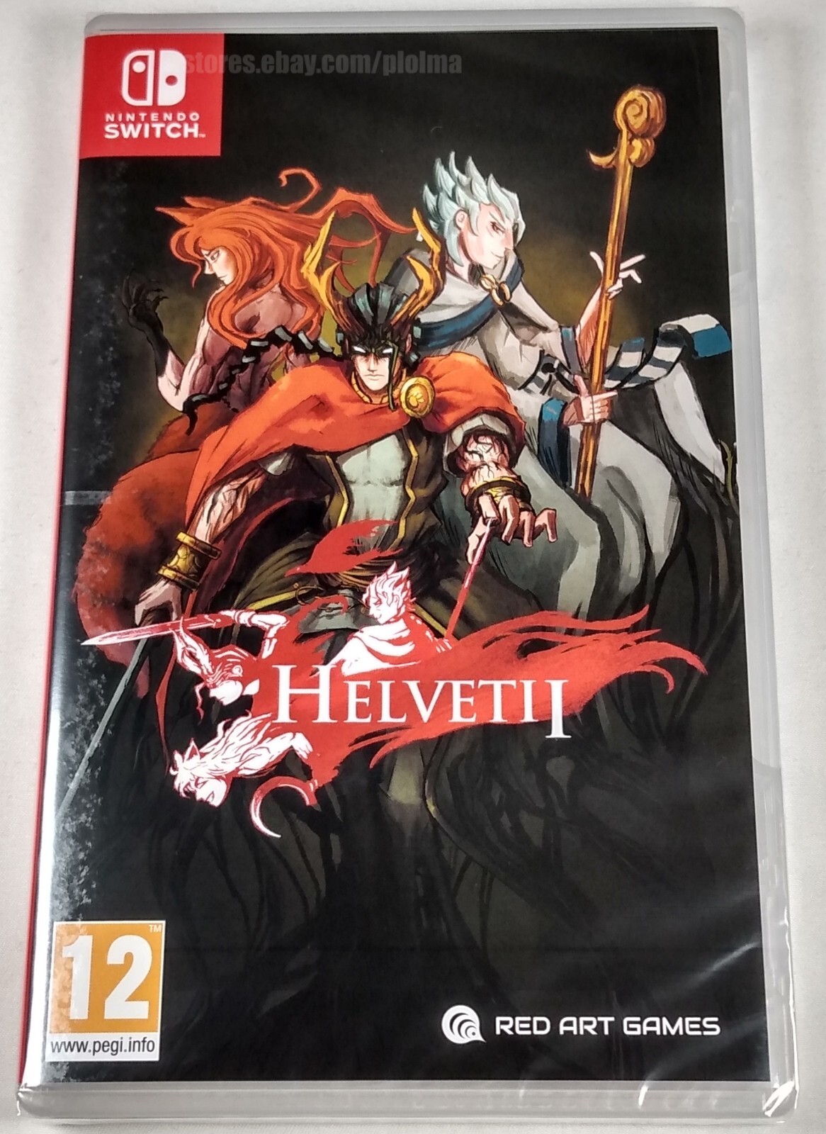 HELVETII Brand New Sealed Physical NINTENDO SWITCH Game EU Release US Seller