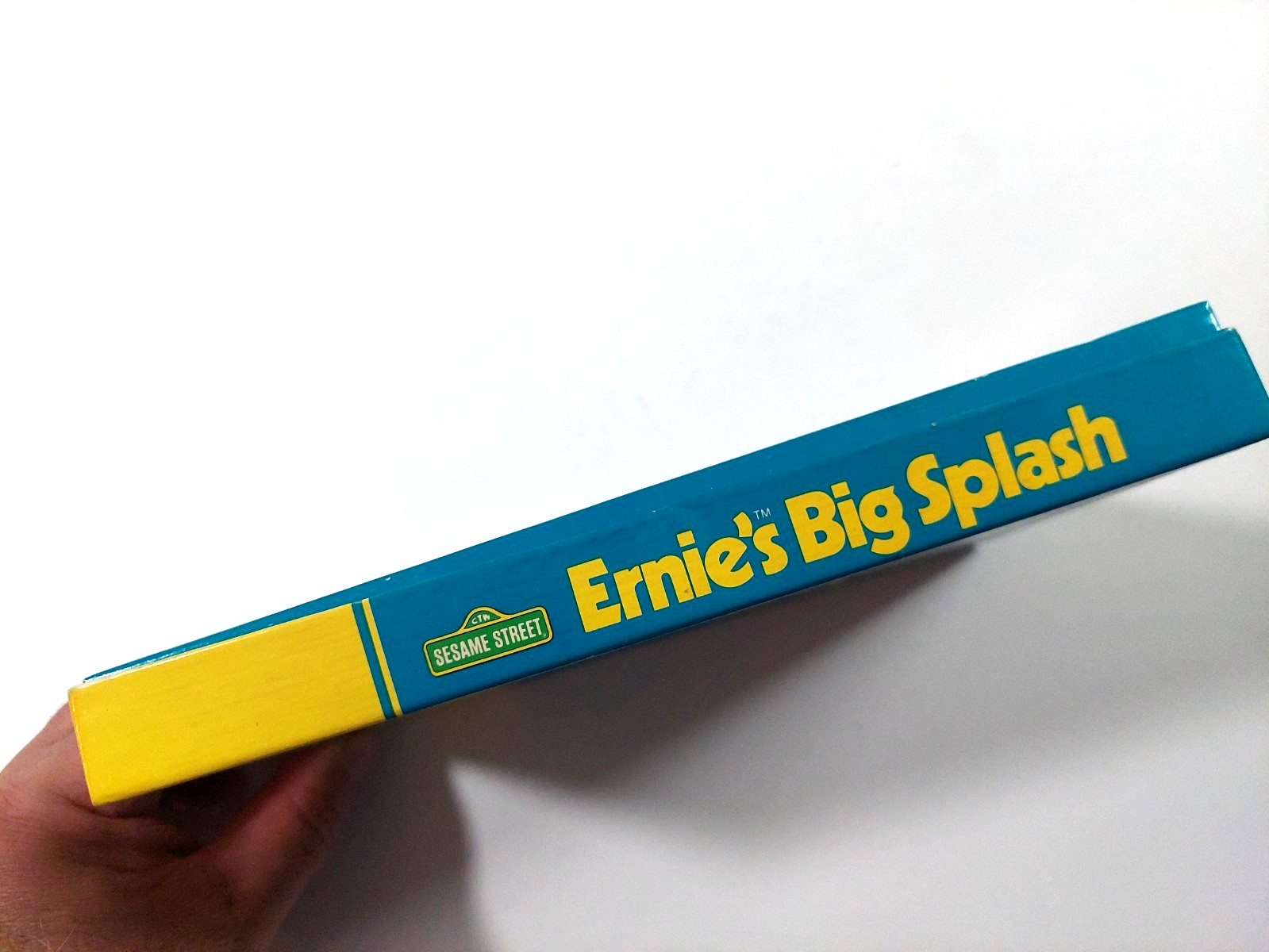 Sesame Street Ernie’s Big Splash Commodore 64 1987 Box W/Manual Floppy Untested