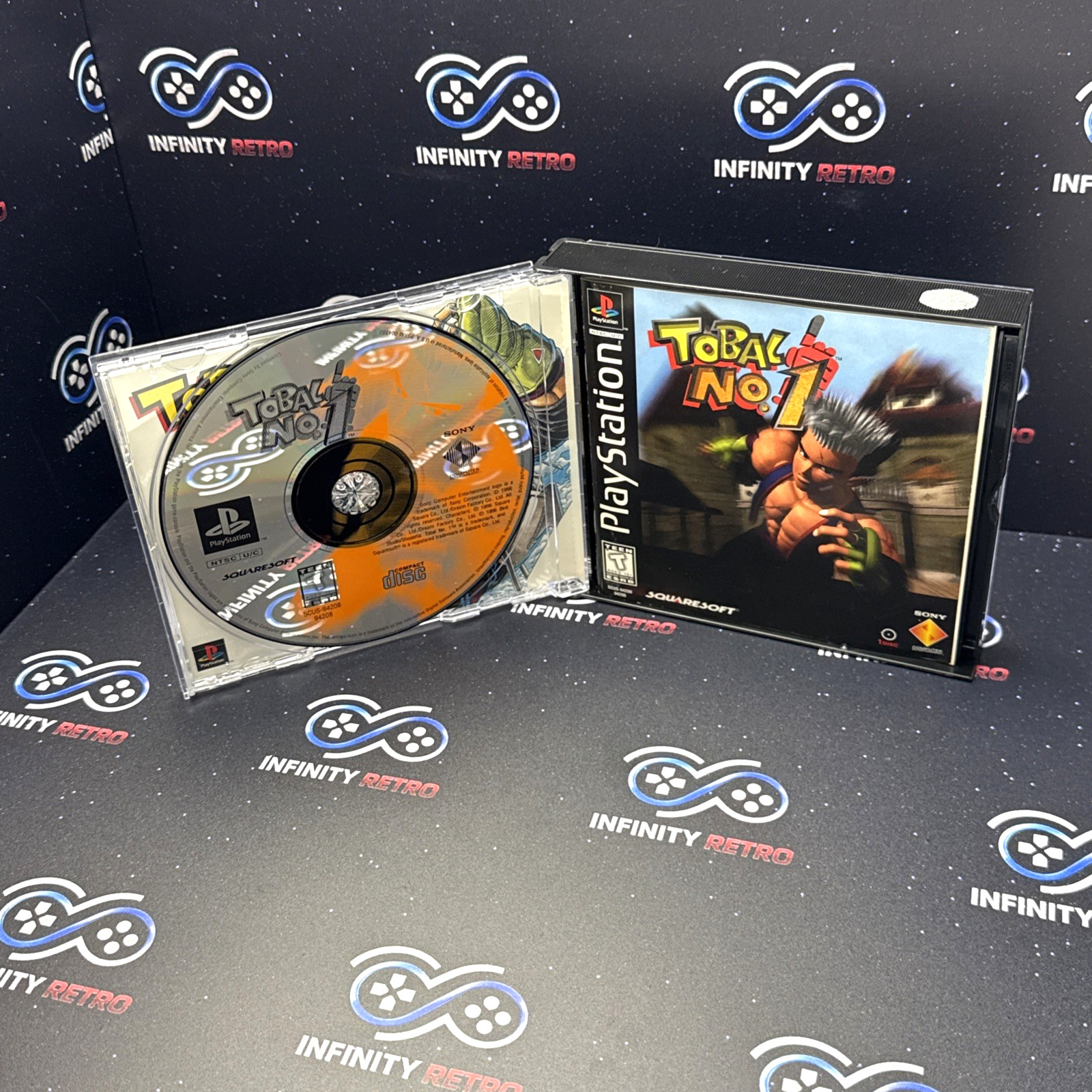 Tobal No. 1 Sony PlayStation 1 PS1 CIB With Sampler CD Refurbished & Tested