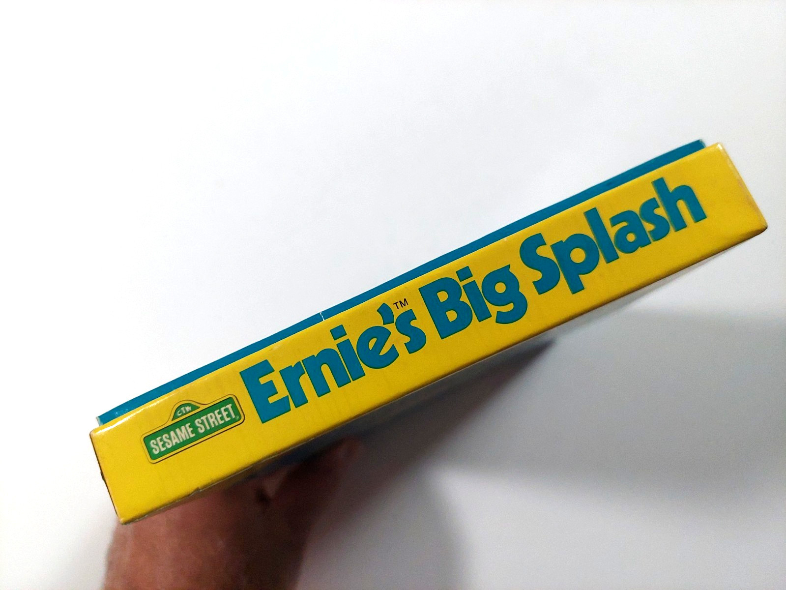 Sesame Street Ernie’s Big Splash Commodore 64 1987 Box W/Manual Floppy Untested