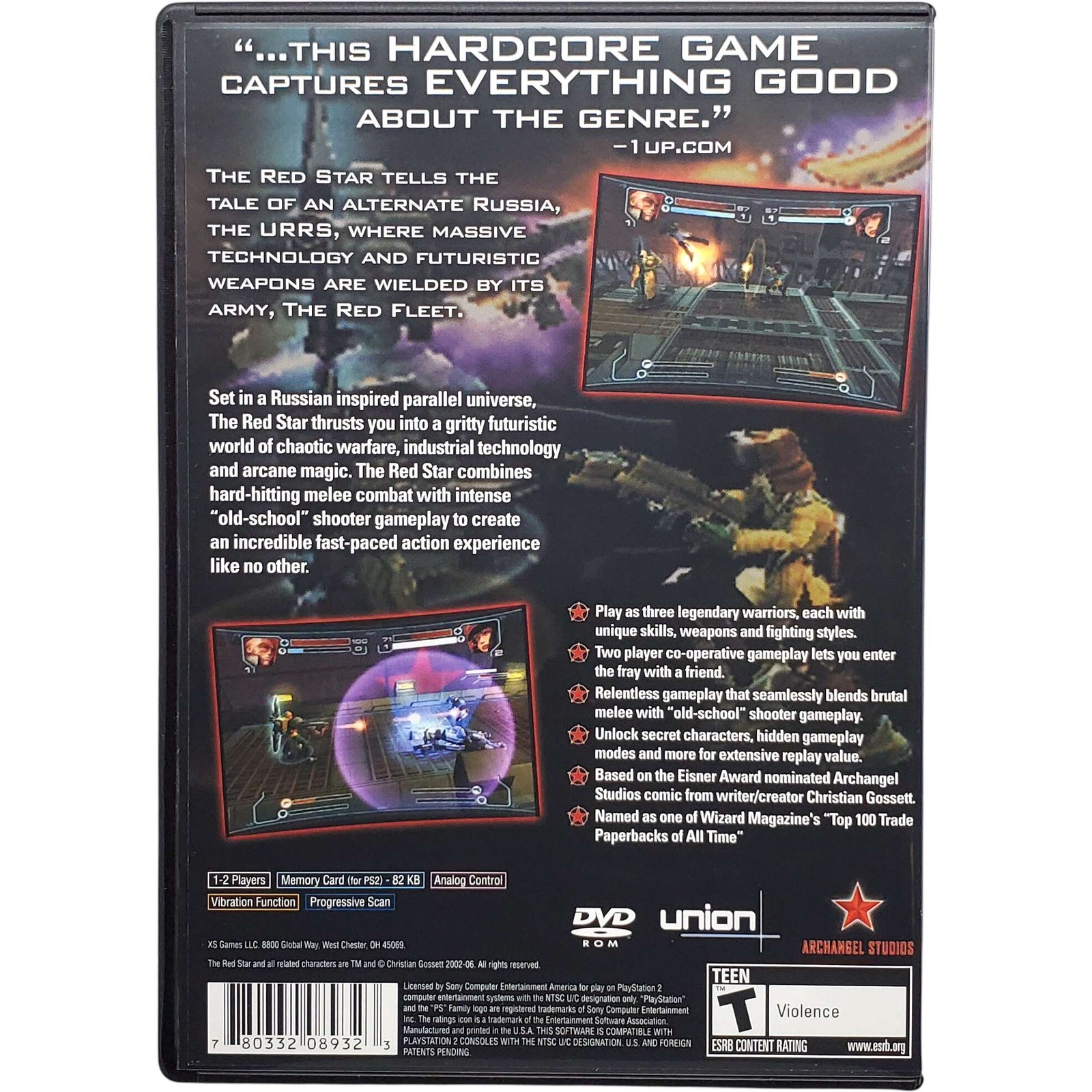 The Red Star – Sony Playstation 2 PS2 Tested 1Y Guarantee