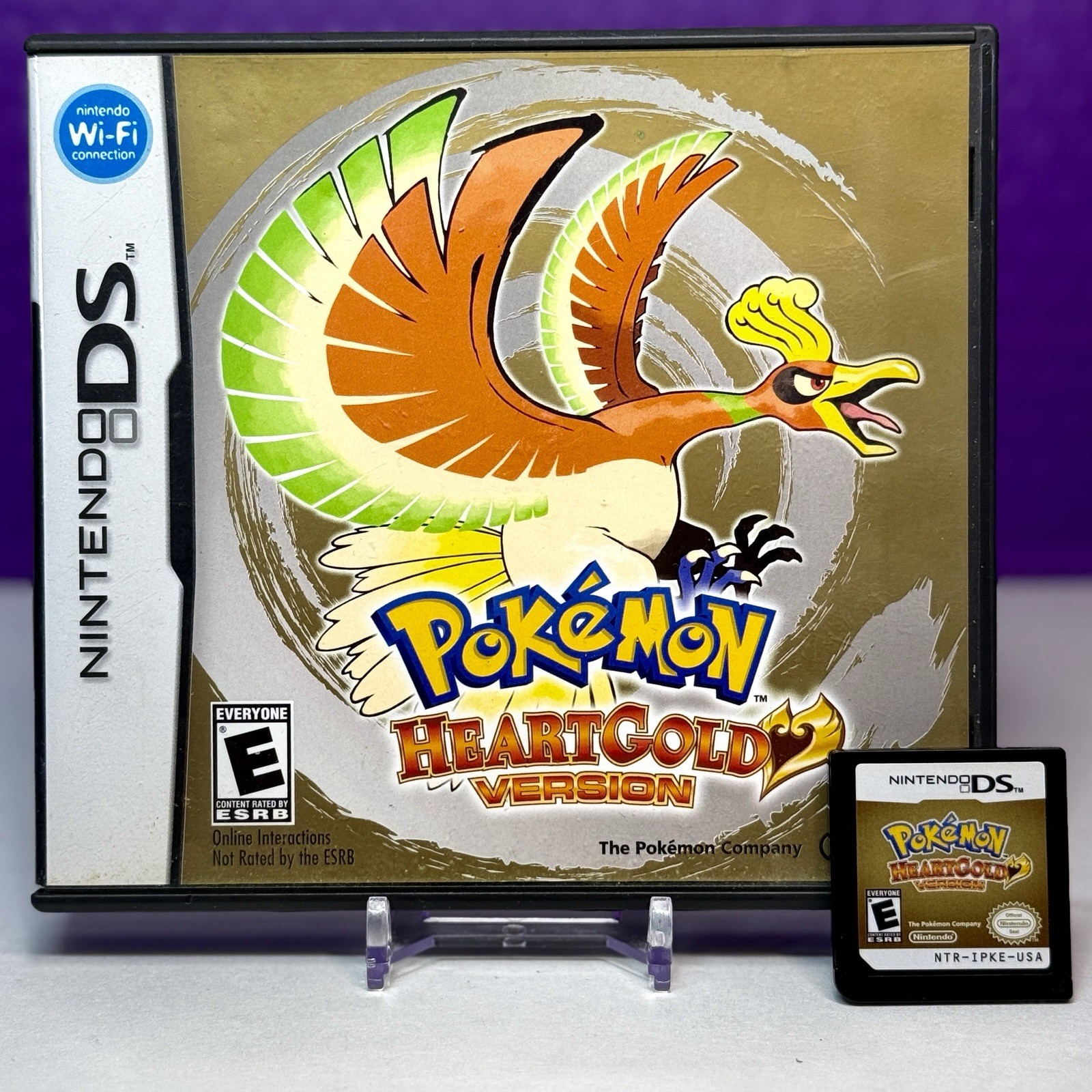 Pokemon Heart Gold Version (Game & Case) Authentic Nintendo DS Heartgold