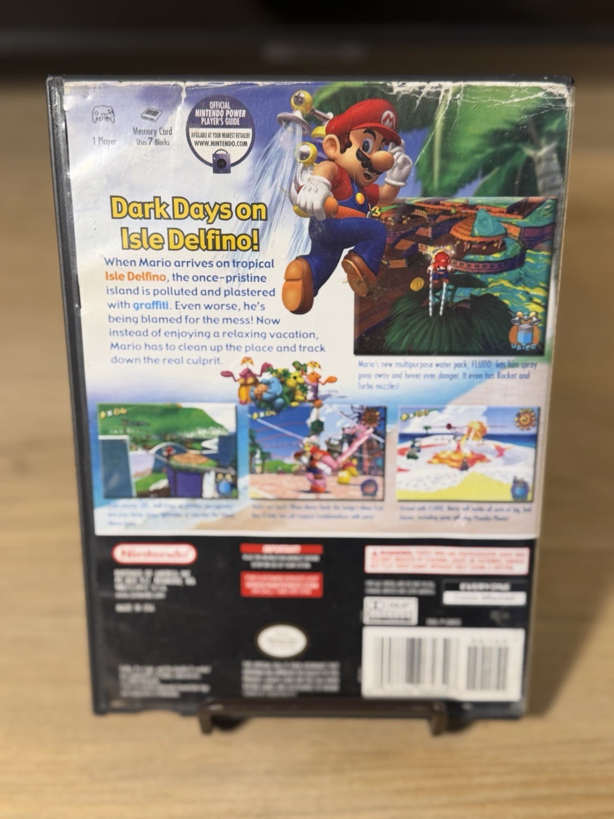 Super Mario Sunshine – Nintendo GameCube – 2002 – No Manual WON’T READ DISC