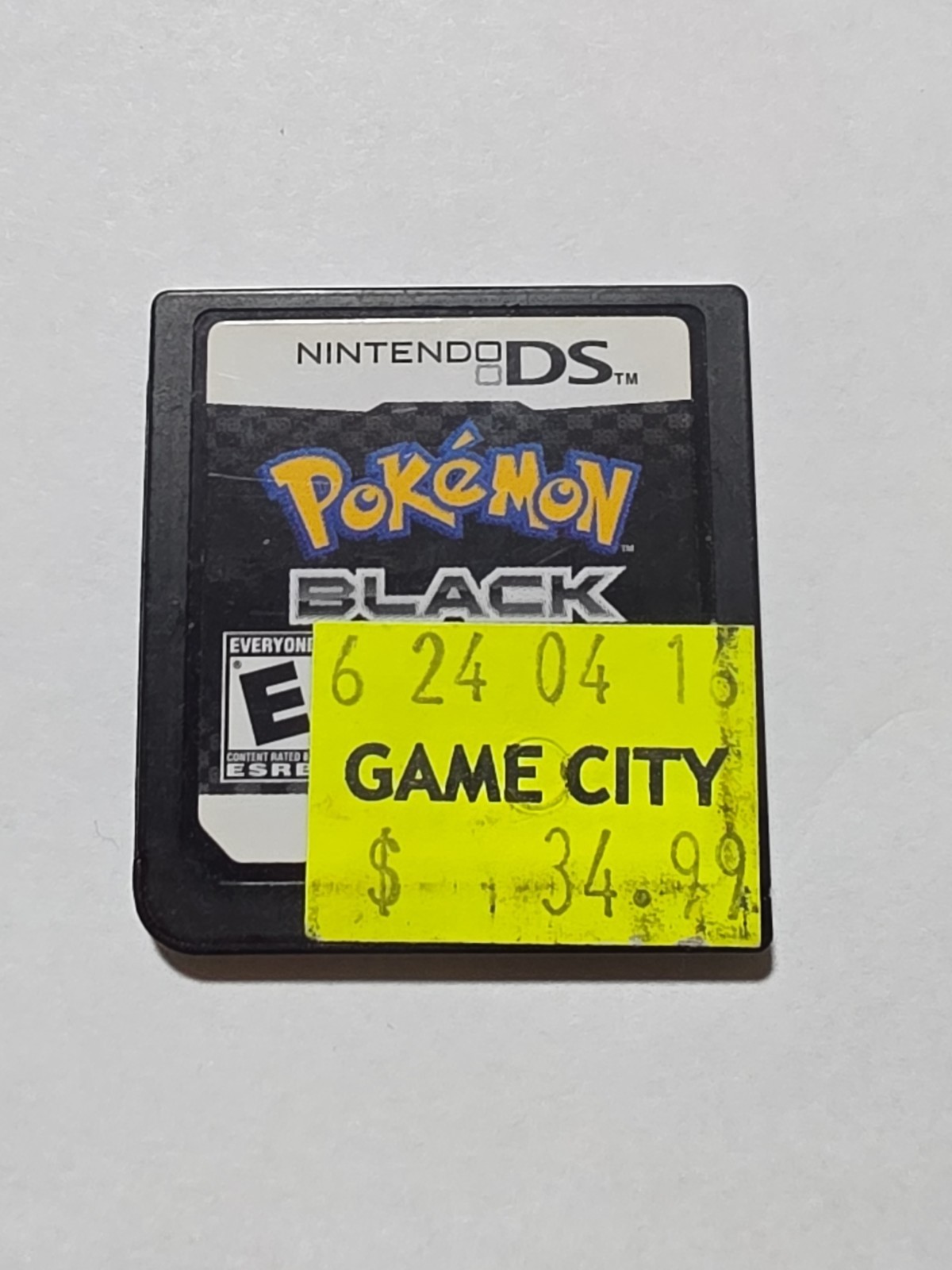 Pokémon Black Version for Nintendo DS Game Cartridge TESTED/ WORKING AUTHENTIC