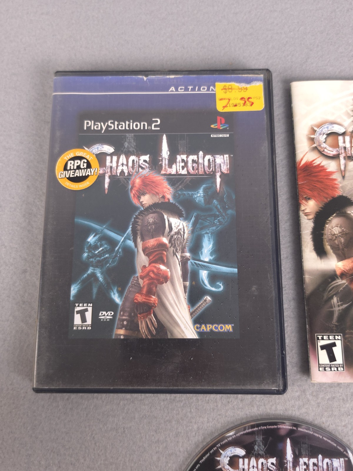 Chaos Legion (Sony PlayStation 2, PS2, 2003) Complete CIB – TESTED – Nice!