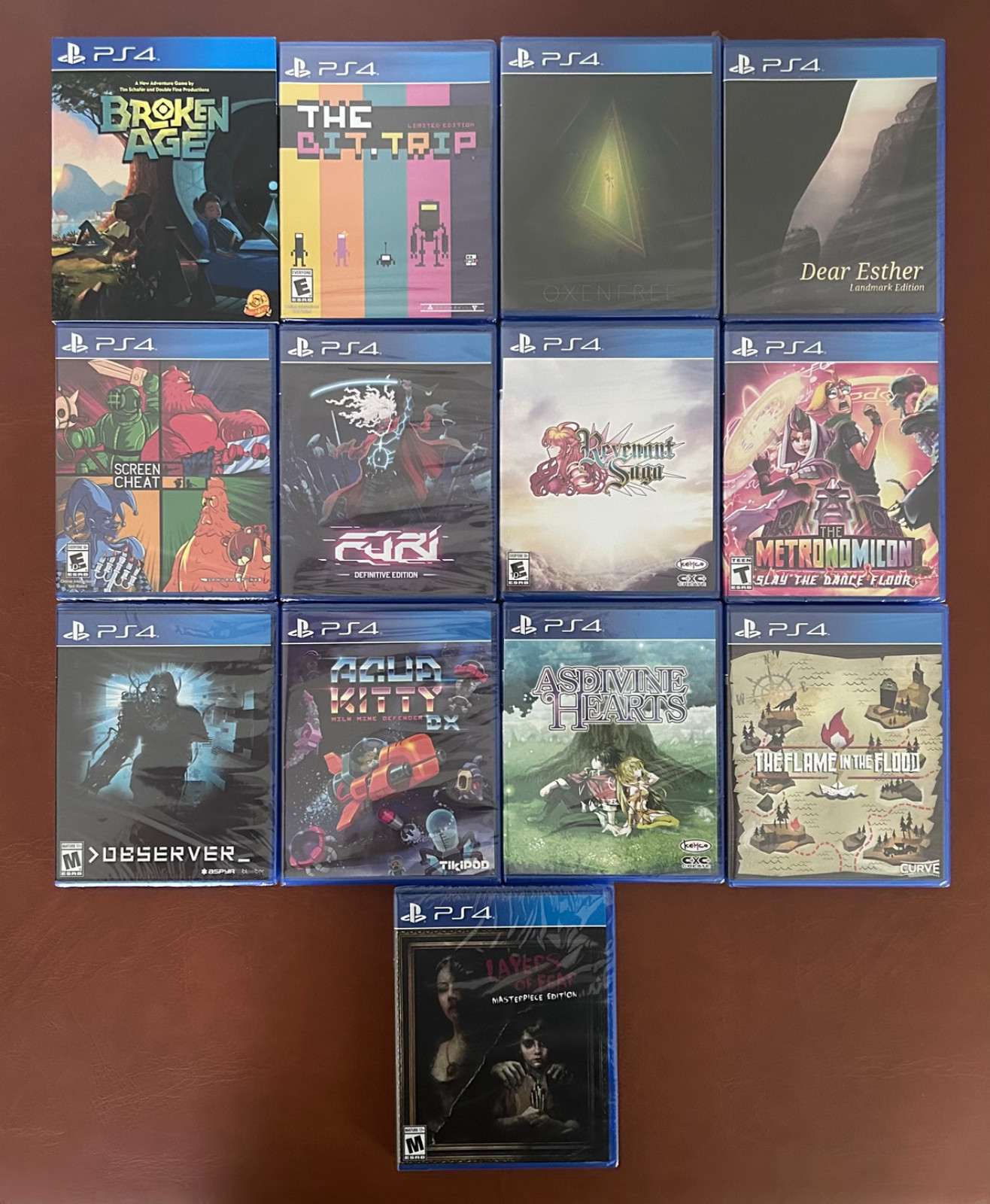 Limited Run PS4 Games New Factory Sealed Playstation 4