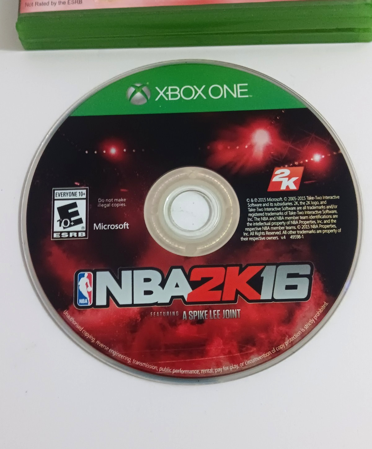 XBox 1 Game Lot Of 2: Includes Shadow Warrior & NBA 2K 16