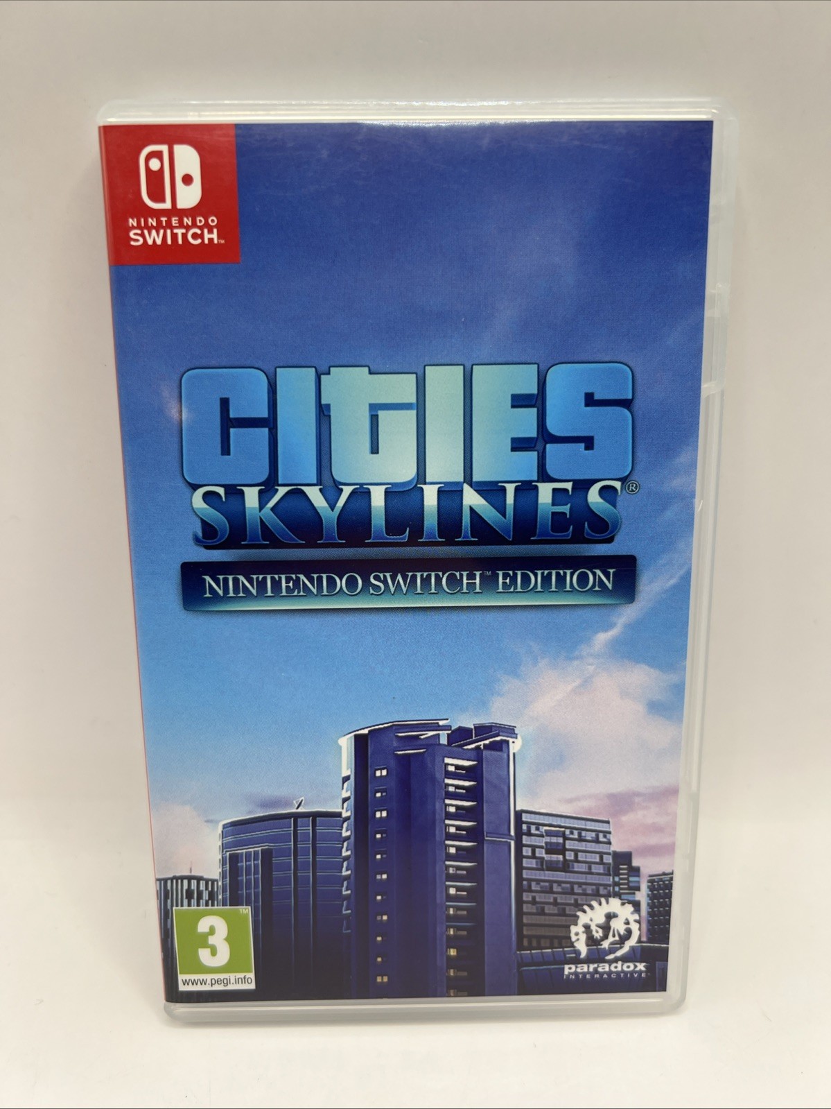 Nintendo Switch Cities Skylines 2019 Cartridge Tested Working PAL Europe