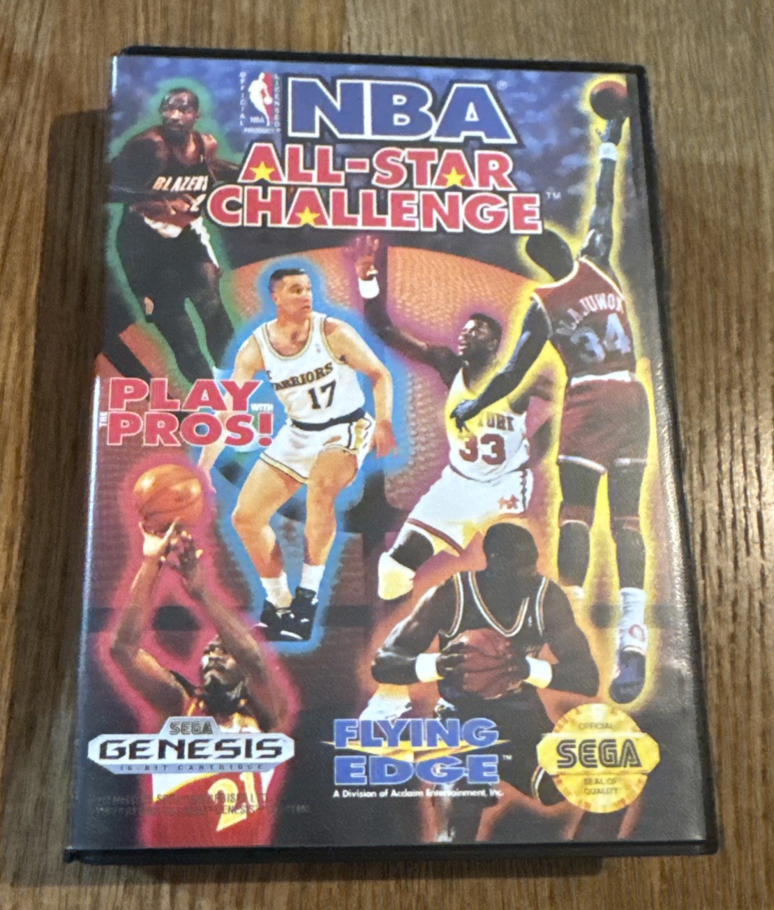 NBA All-Star Challenge (Sega Genesis) Great Cond CIB Complete &Tested Ships Fast