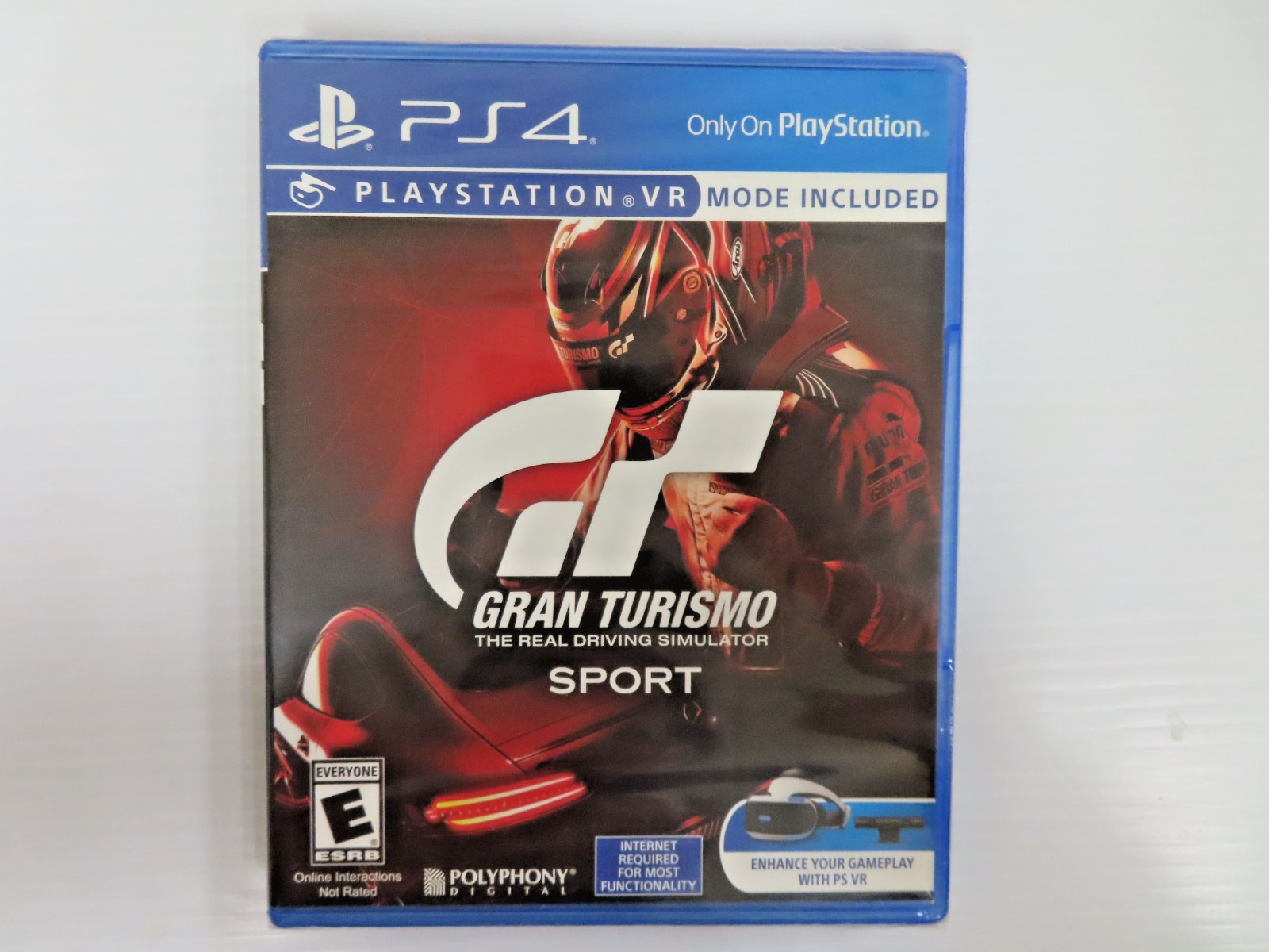 GRAN TURISMO SPORT PLAYSTATION 4 PS4 VIDEO GAME TESTED WORKS