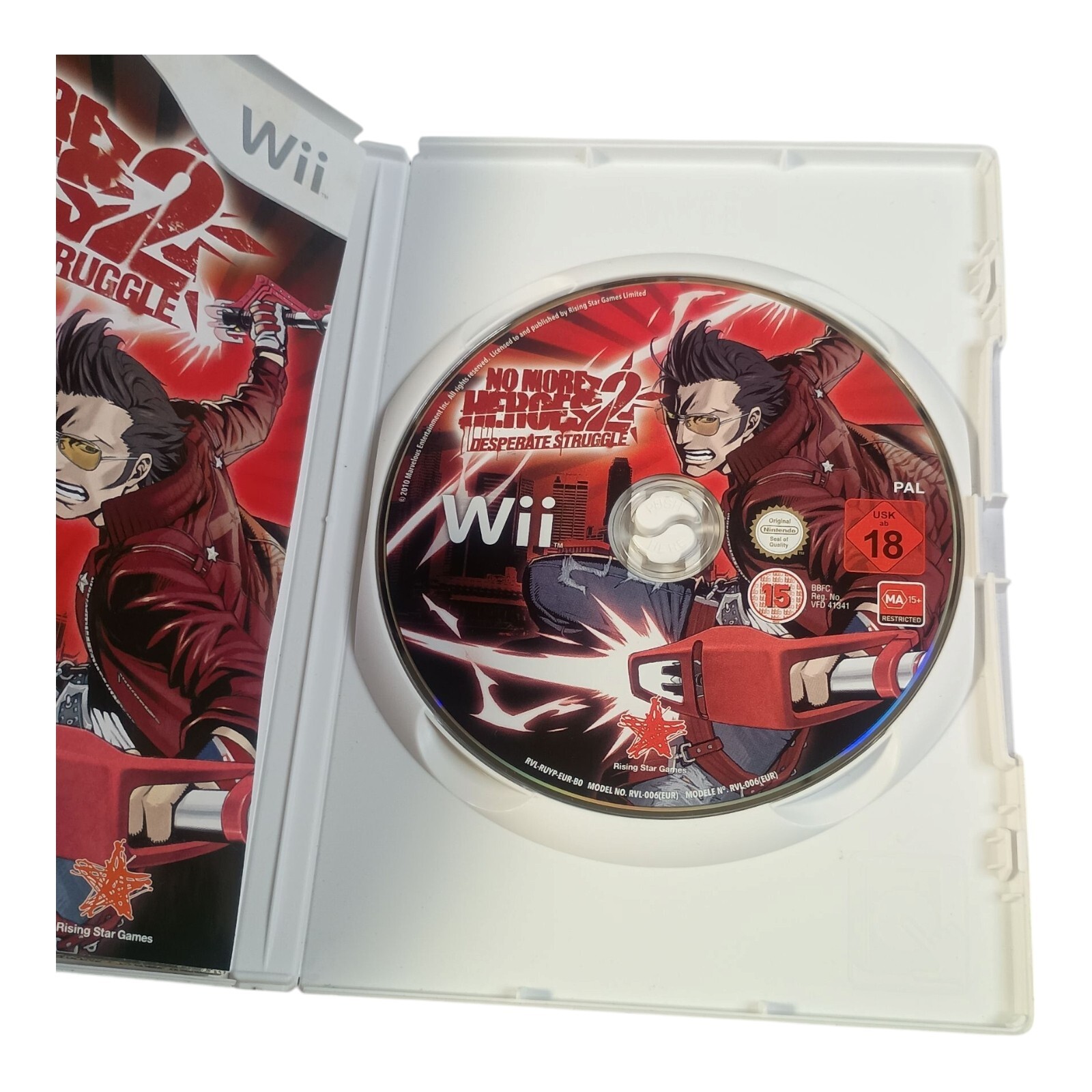 No More Heroes 2: Desperate Struggle Nintendo Wii | Complete | Hack and Slash
