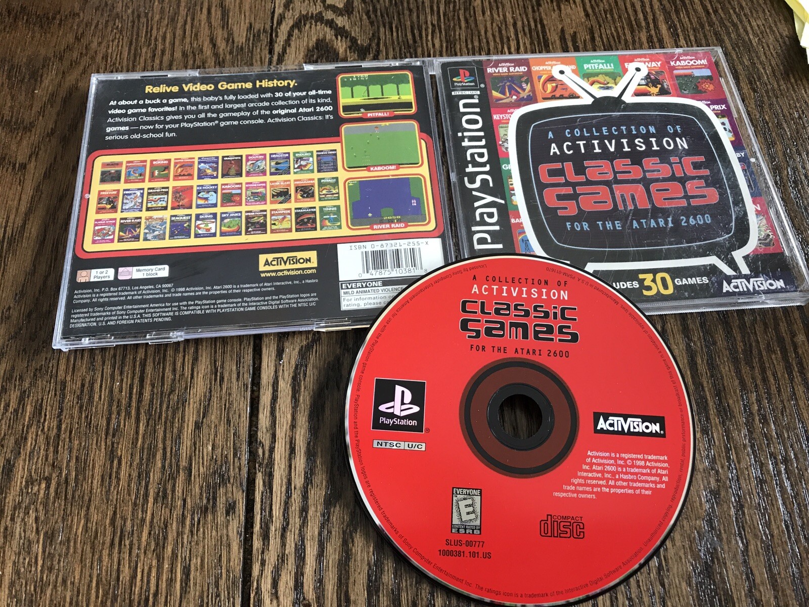 Activision Classics (Sony PlayStation 1, 1998) Used Free US shipping